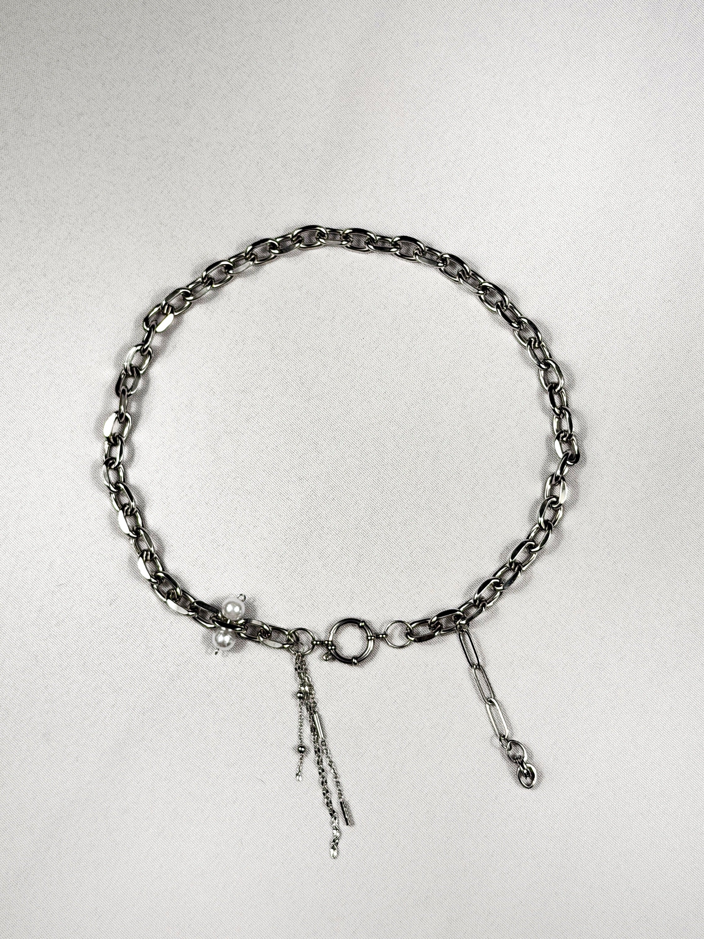Collier argenté