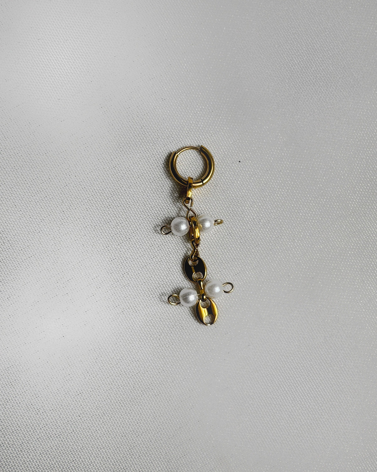 Mini mono boucle doré
