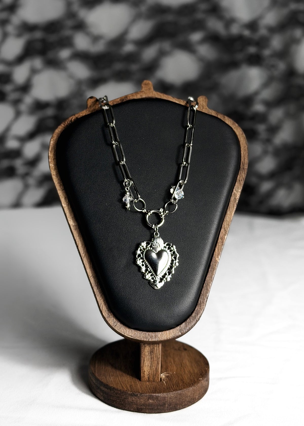 Collier argenté