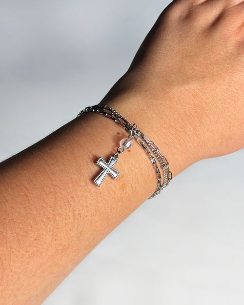 Bracelet argenté