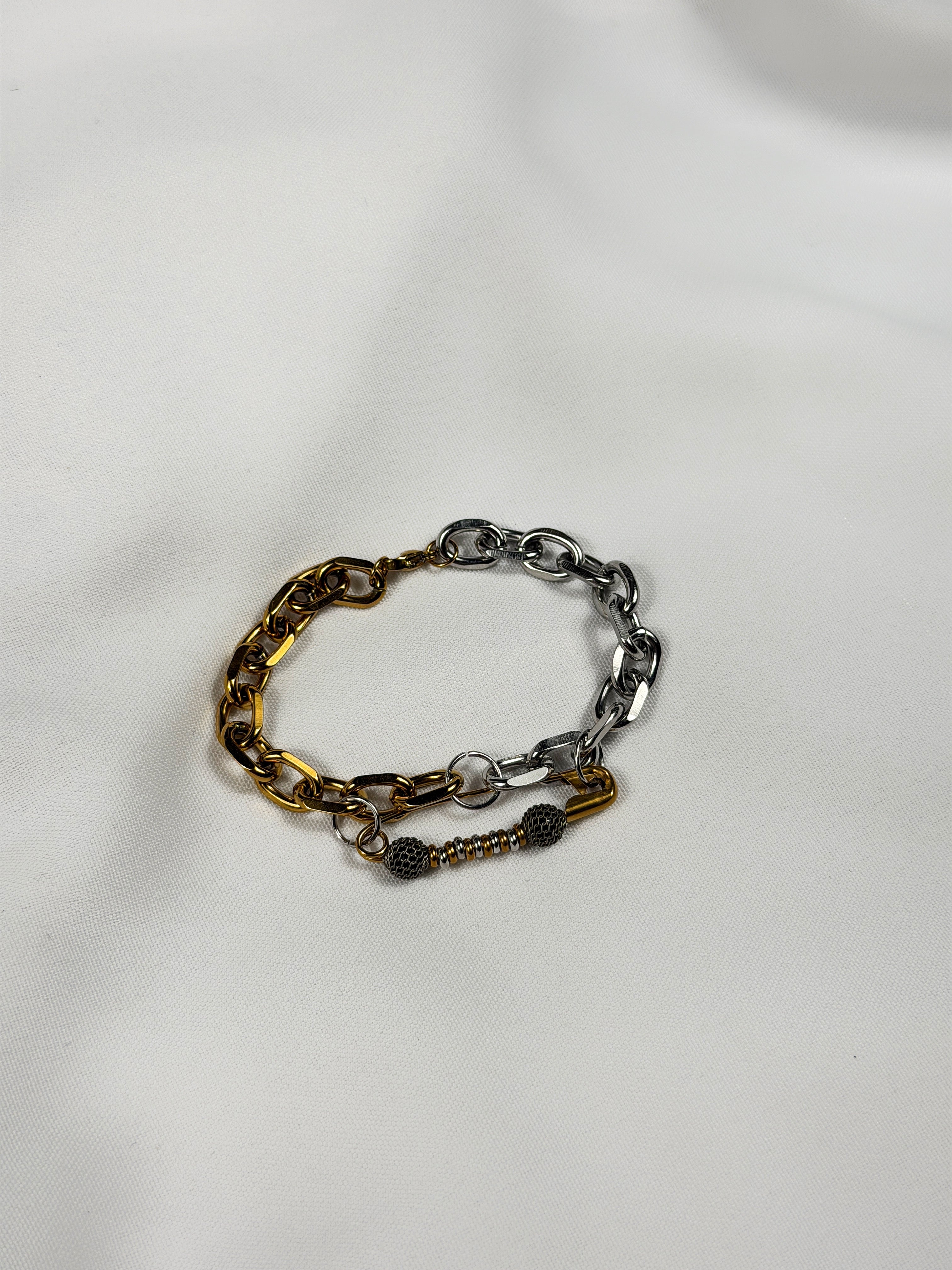 Bracelet mix doré & argenté