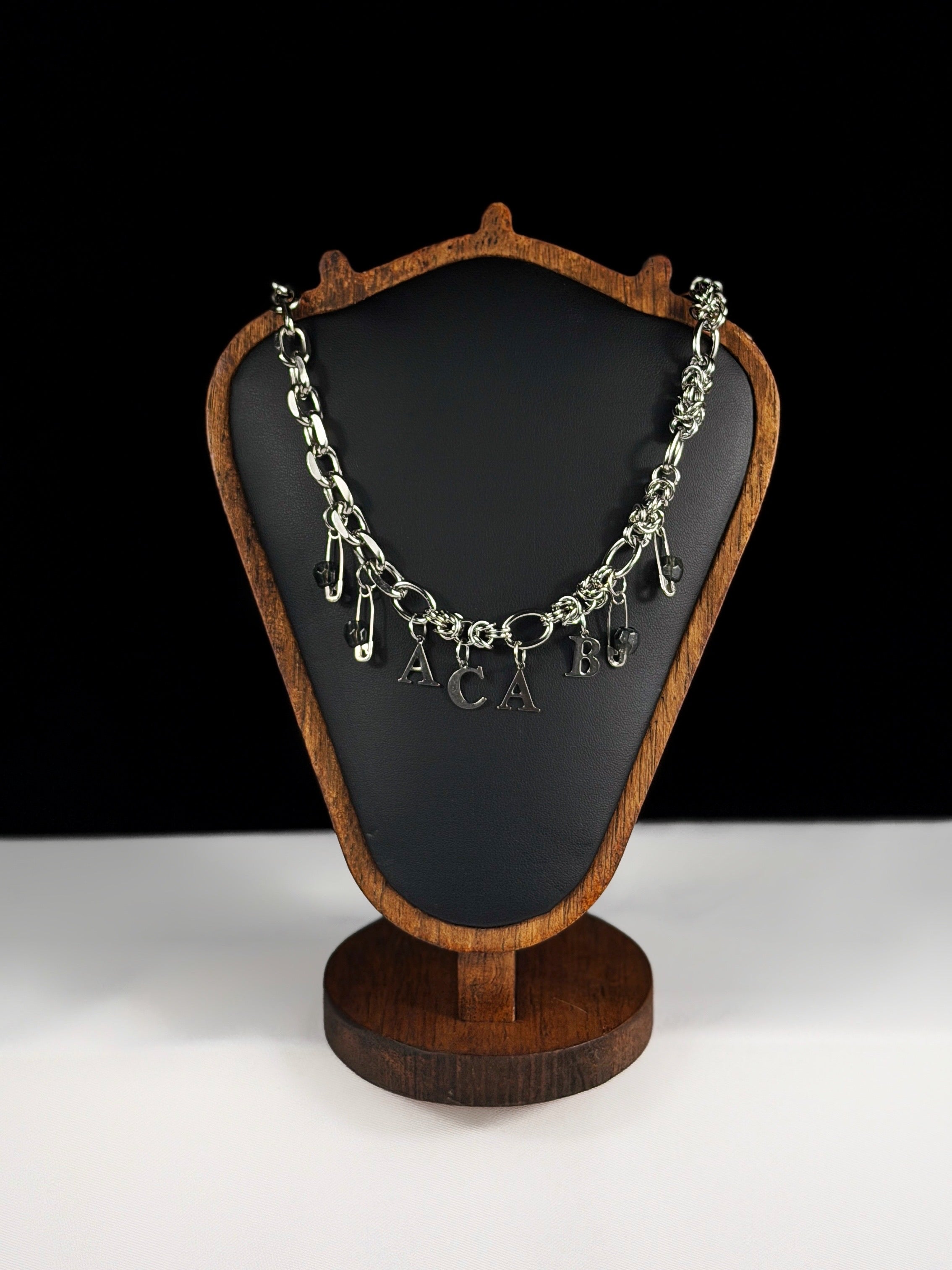 Collier ACAB argenté