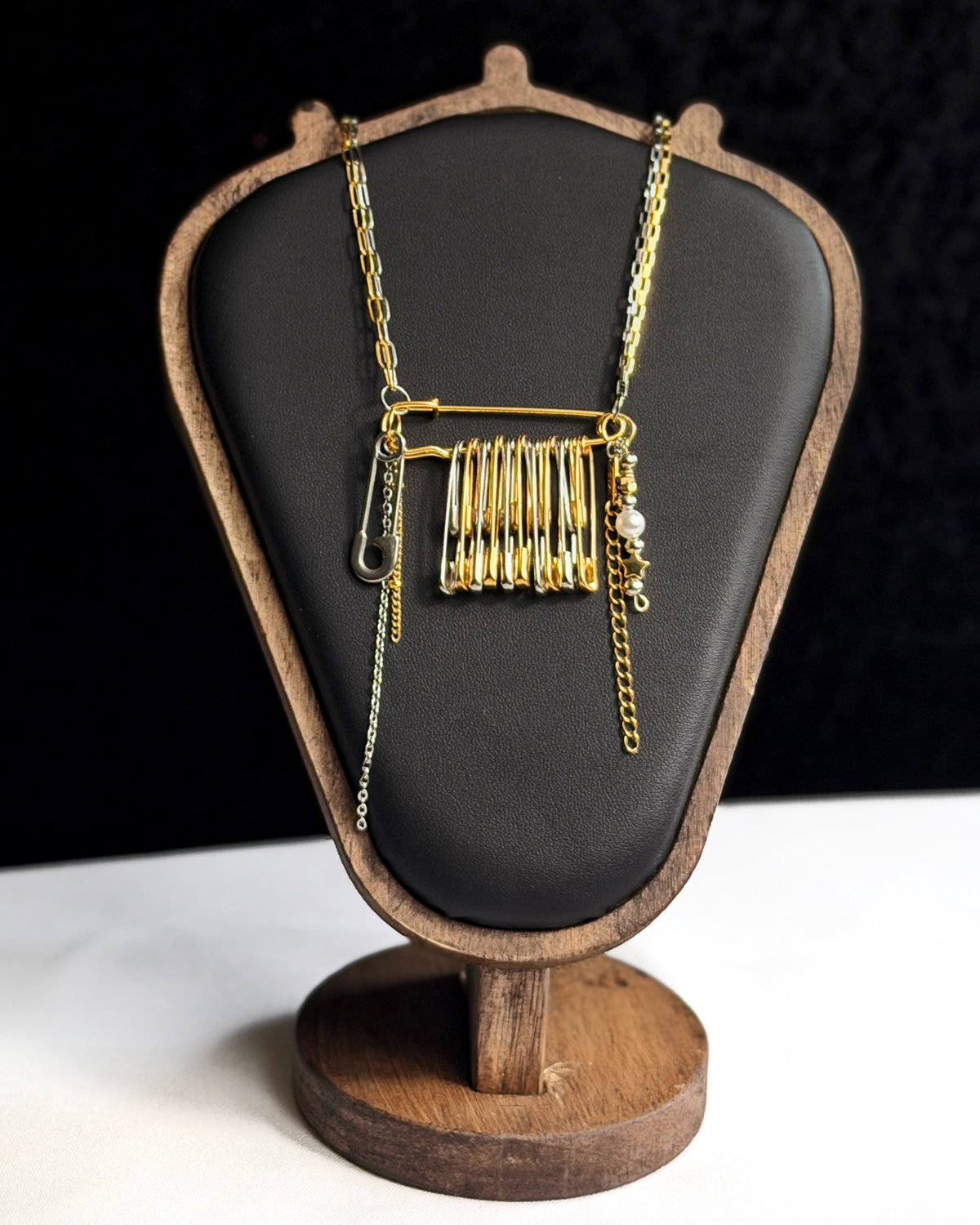 Collier mix doré et argenté
