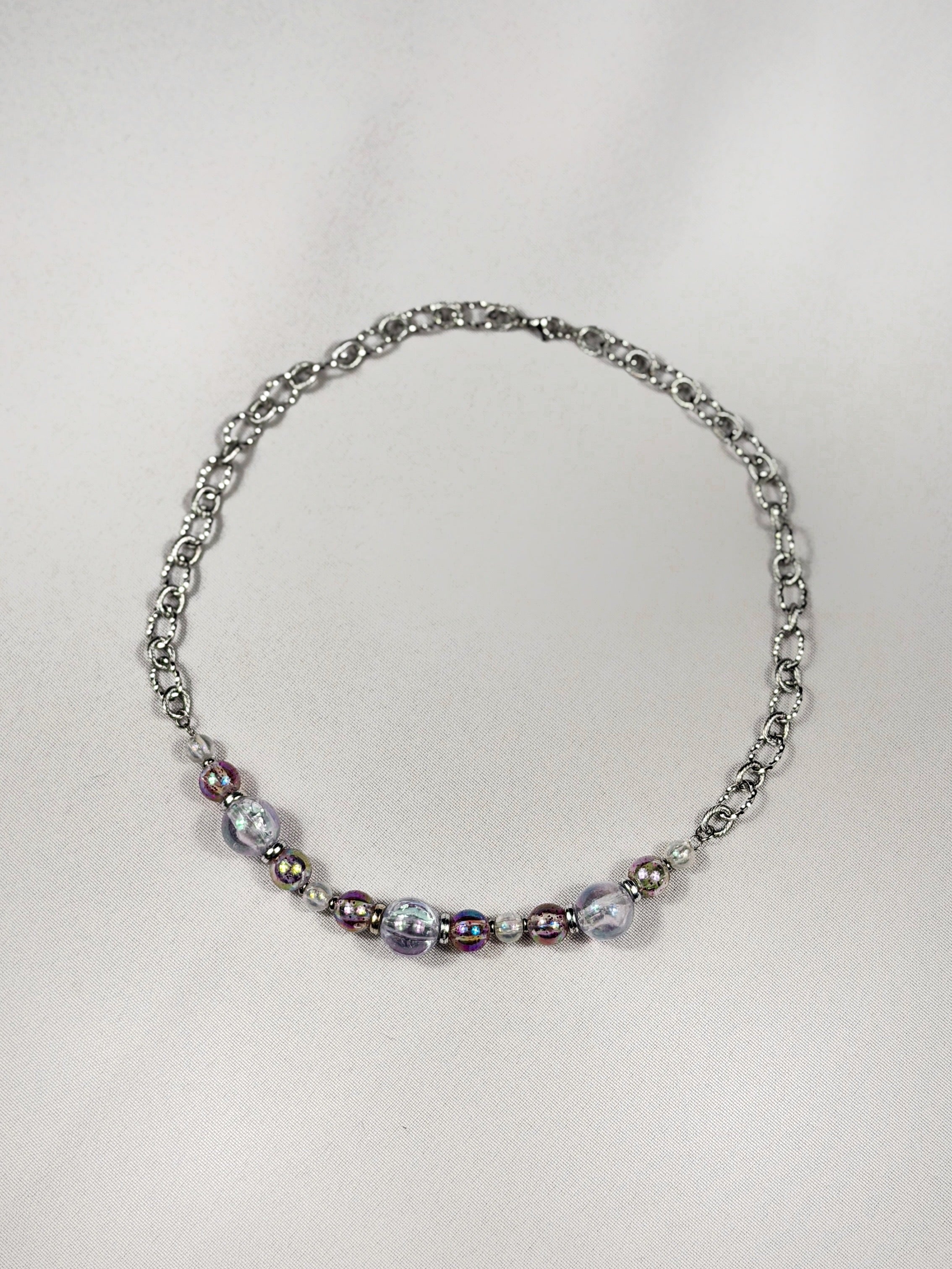 Collier argenté