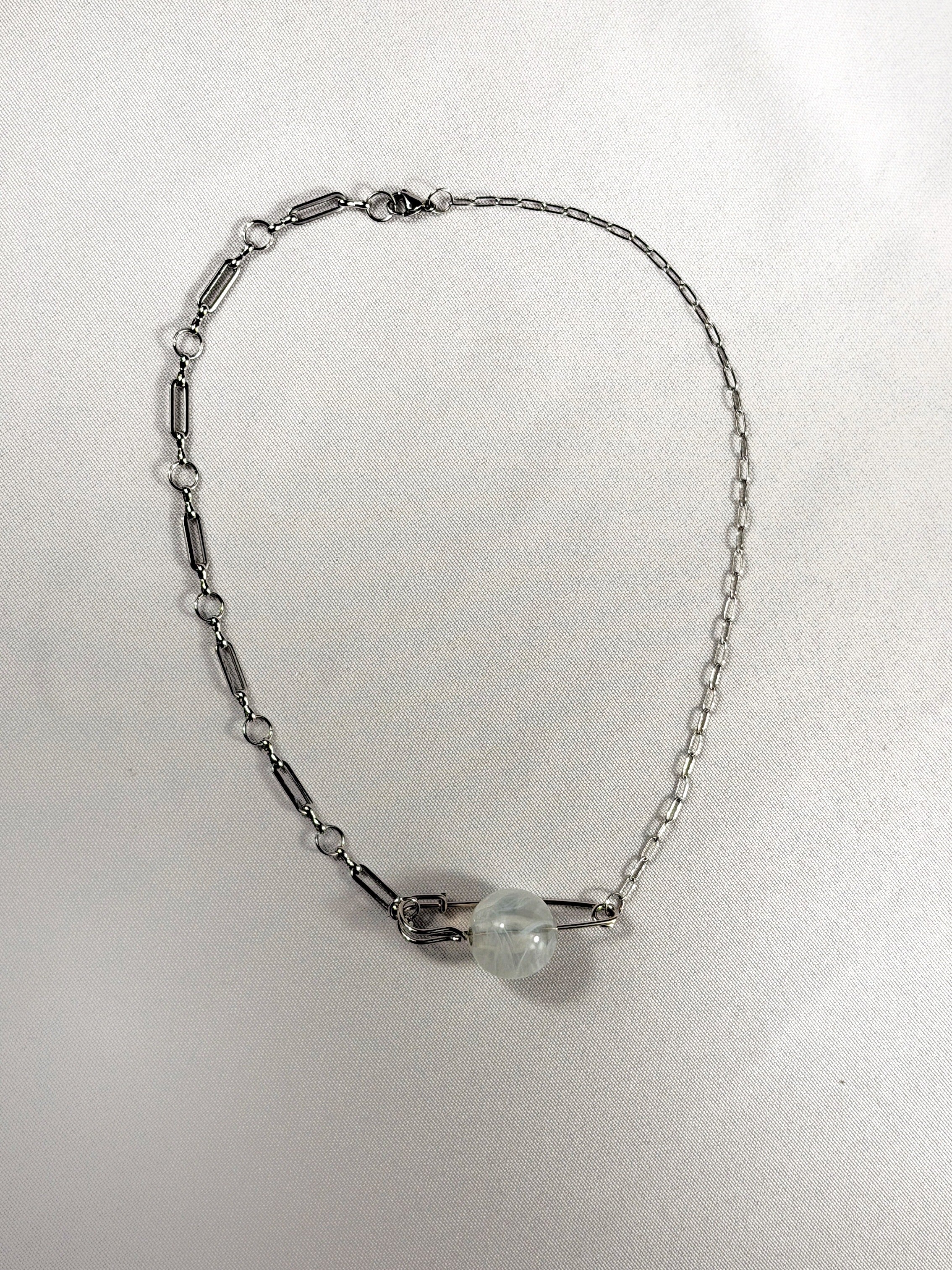 Collier argenté