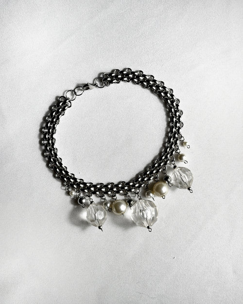 Choker argenté