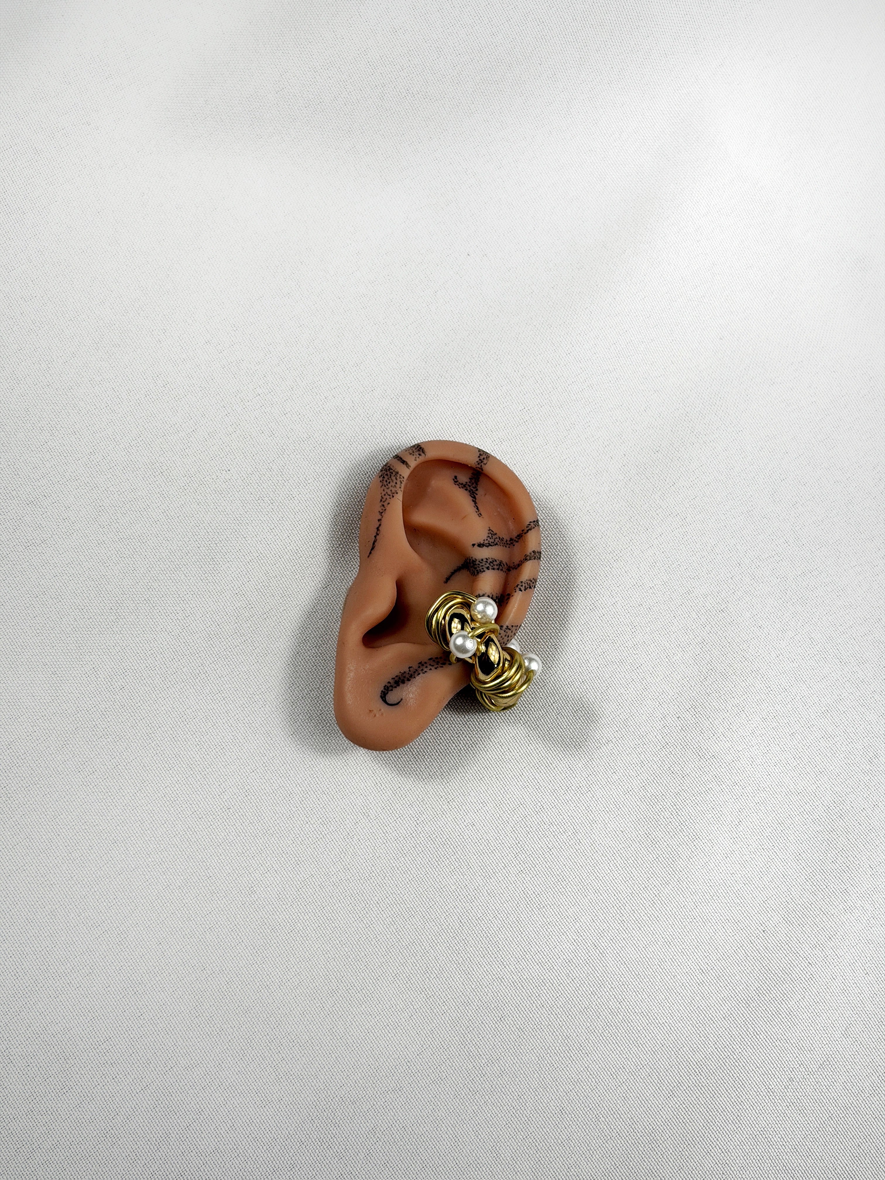 Earcuff doré