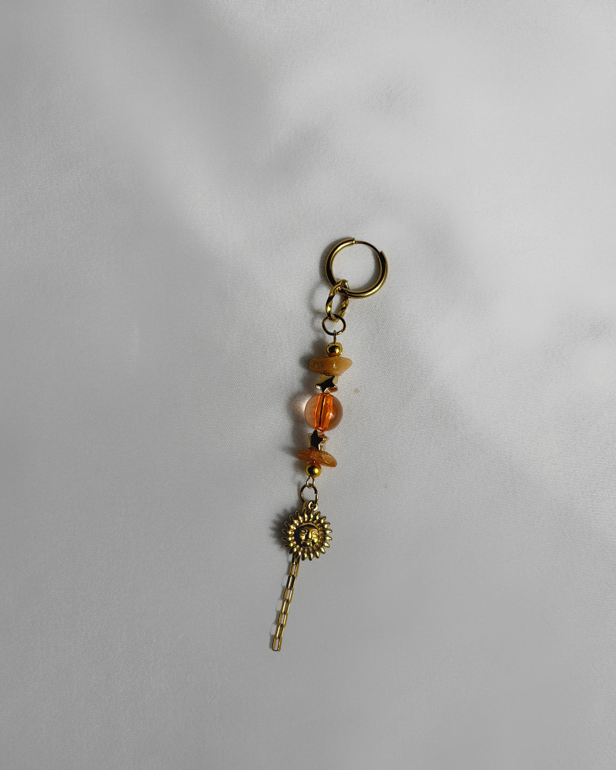 Maxi mono boucle doré