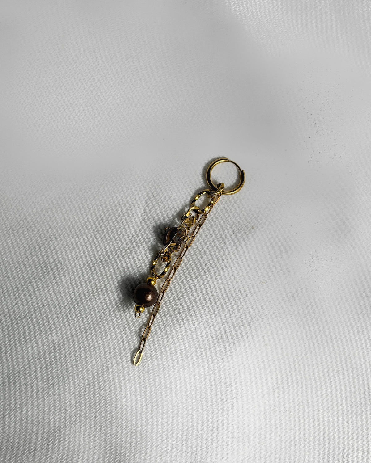 Maxi mono boucle doré