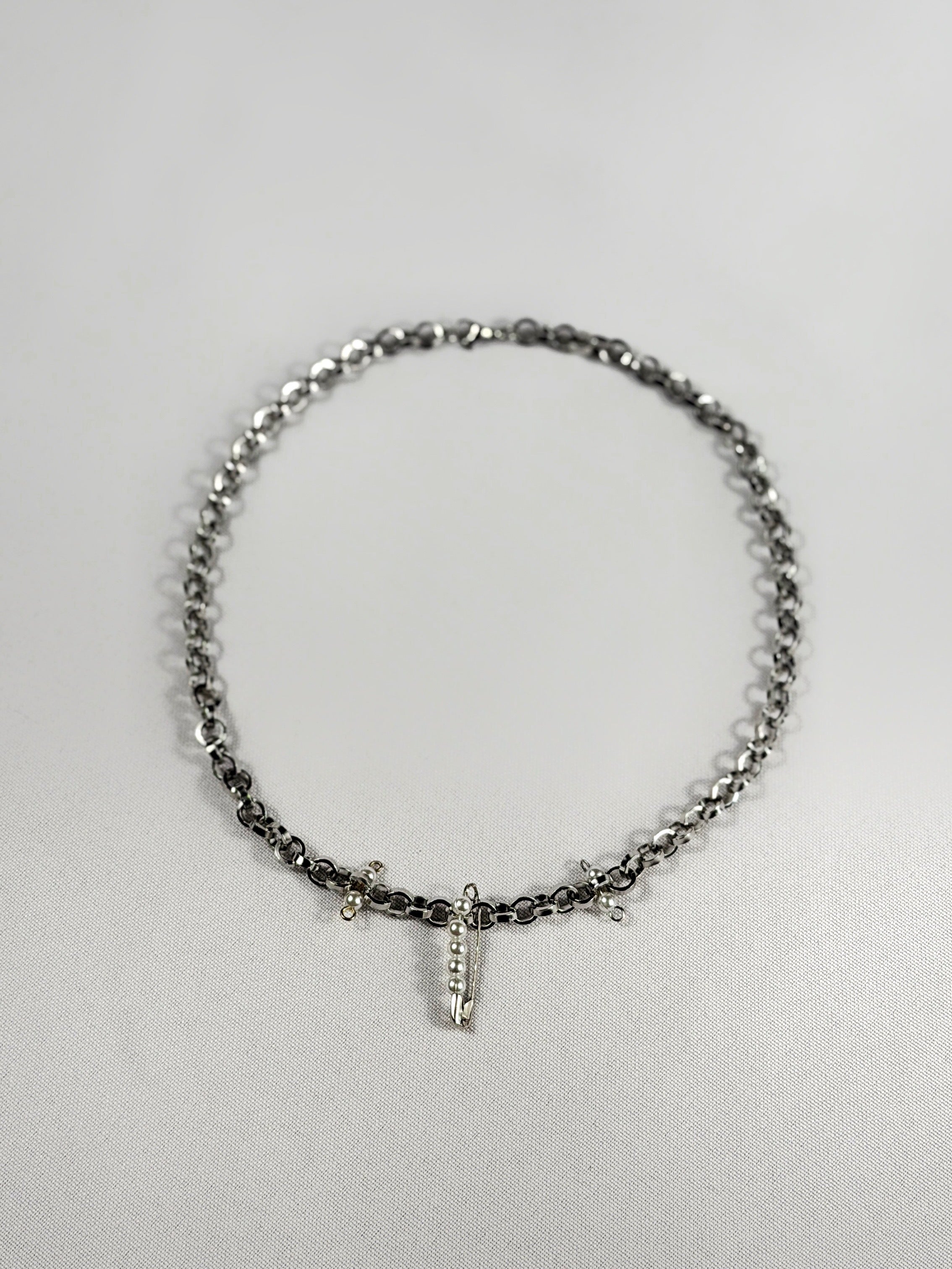 Collier argenté