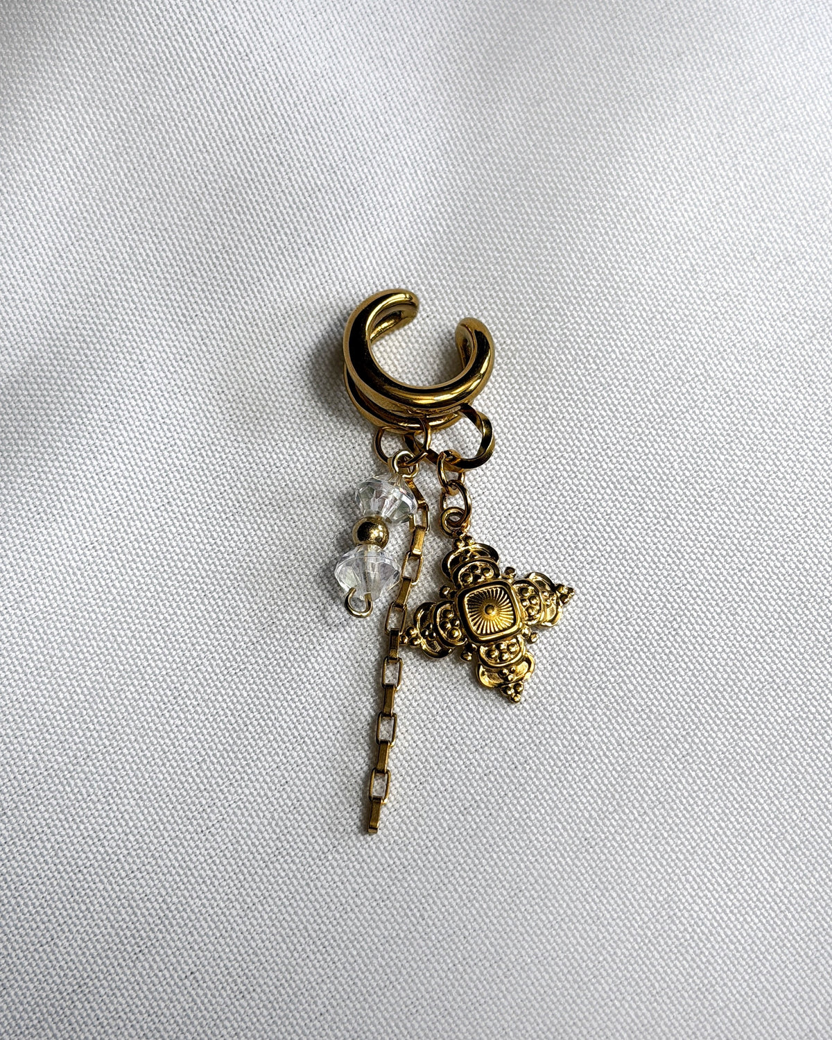 Earcuff doré
