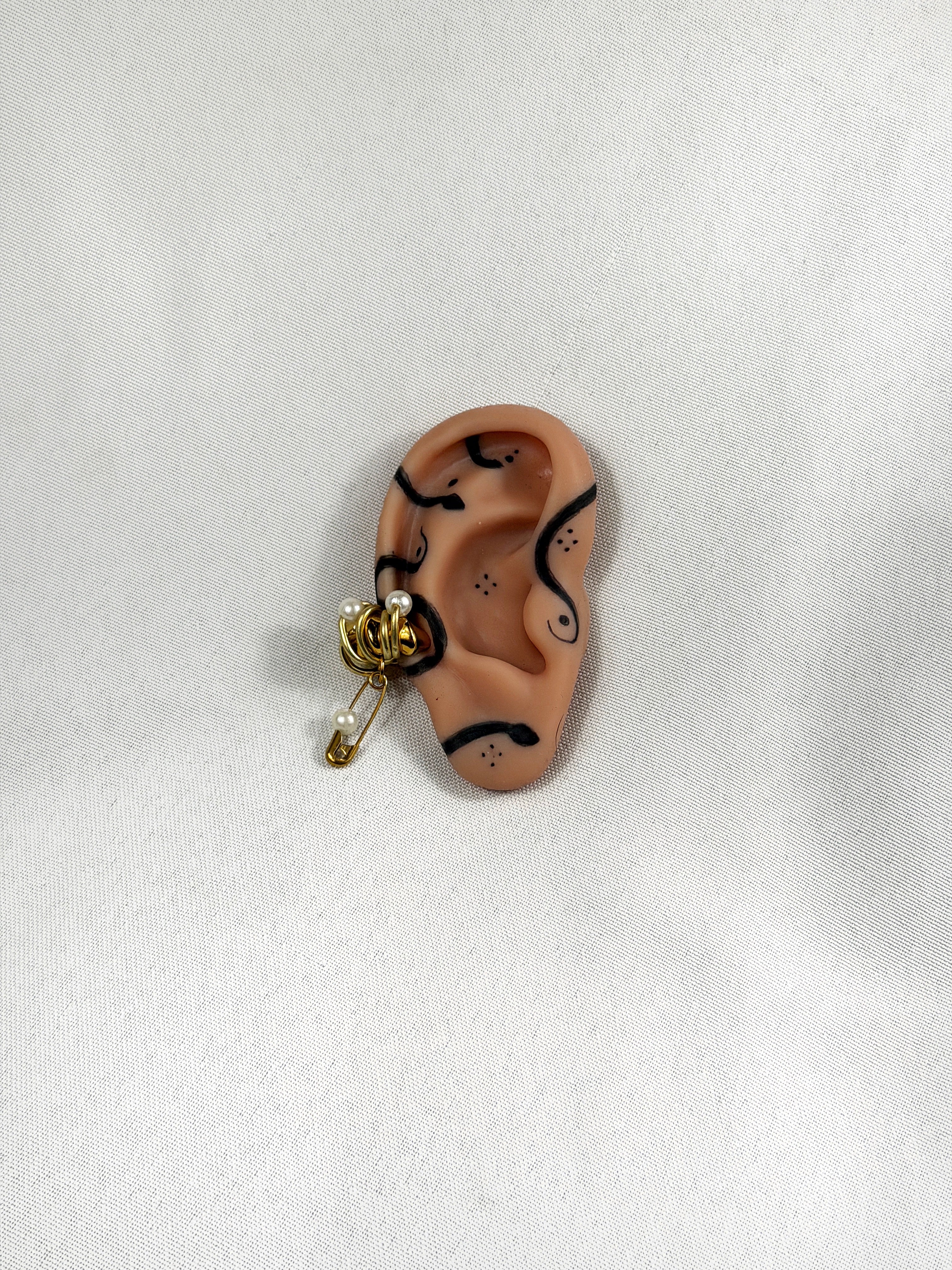 Earcuff doré