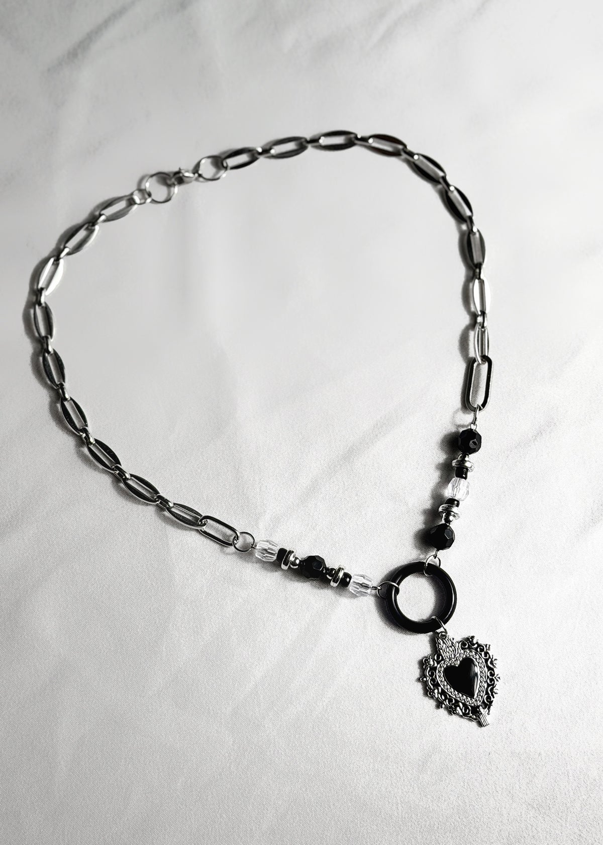 Collier argenté