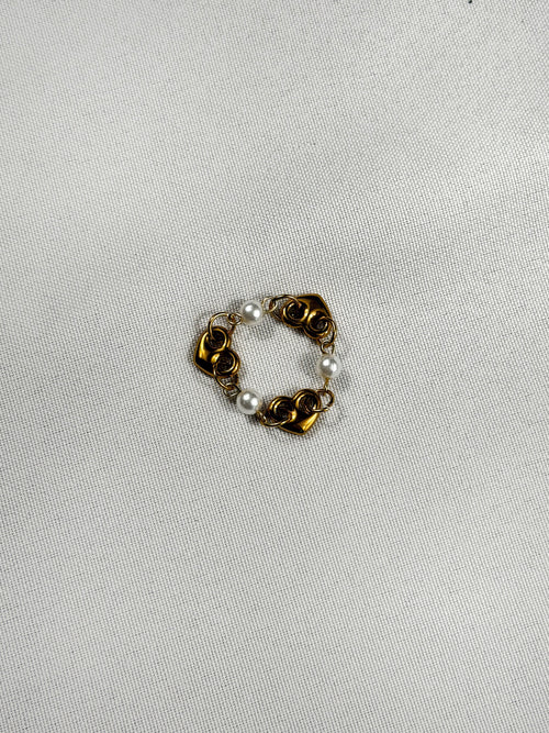 Bague doré