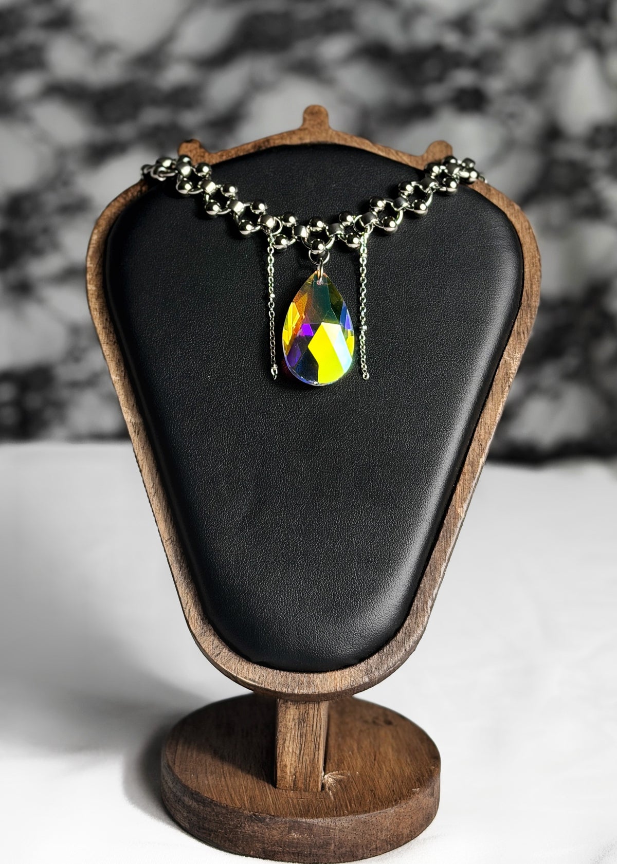 Choker argenté
