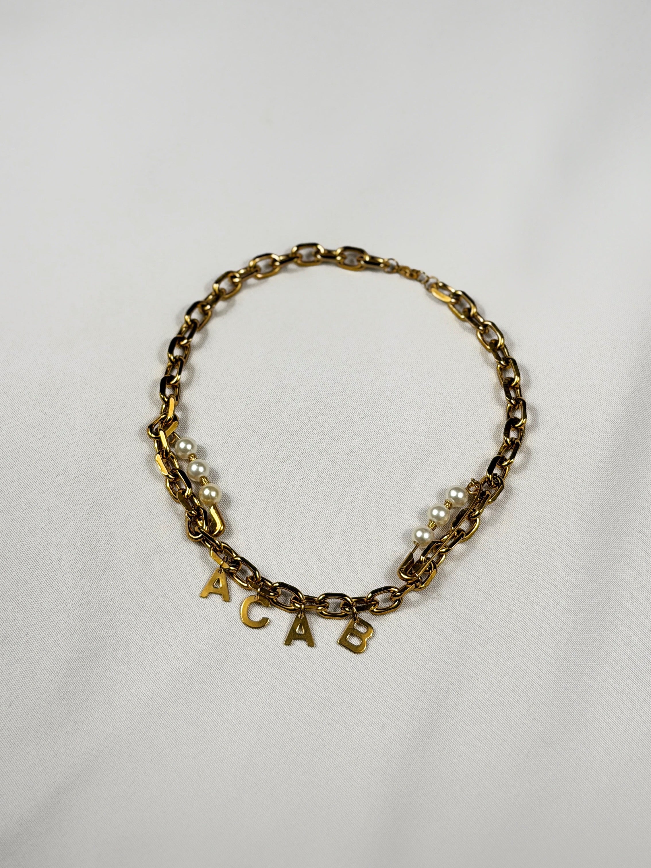 Collier ACAB doré