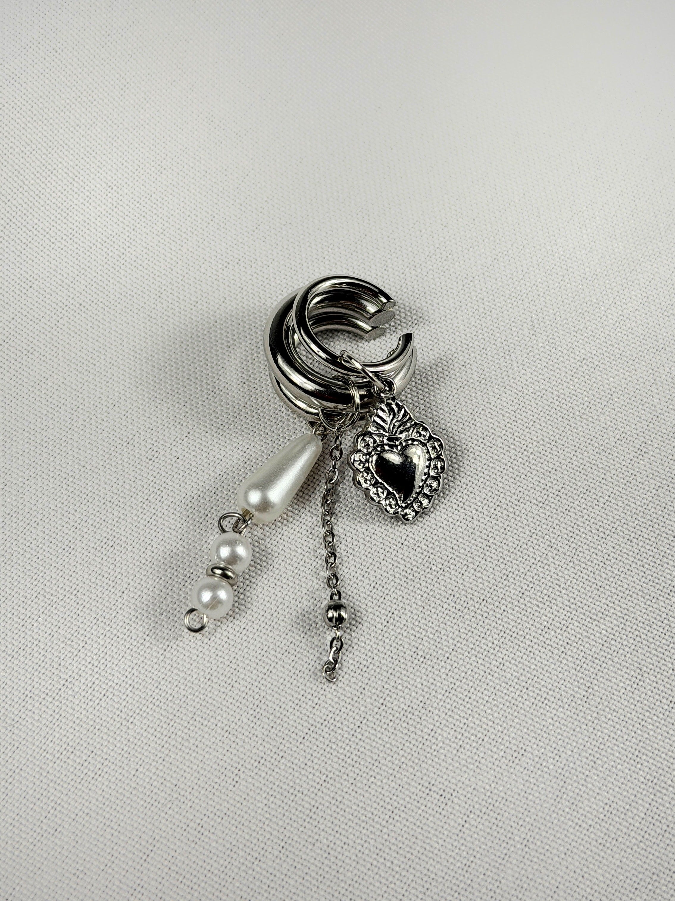 Earcuff argenté