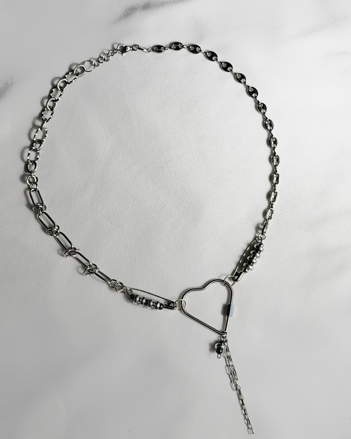 Collier argenté