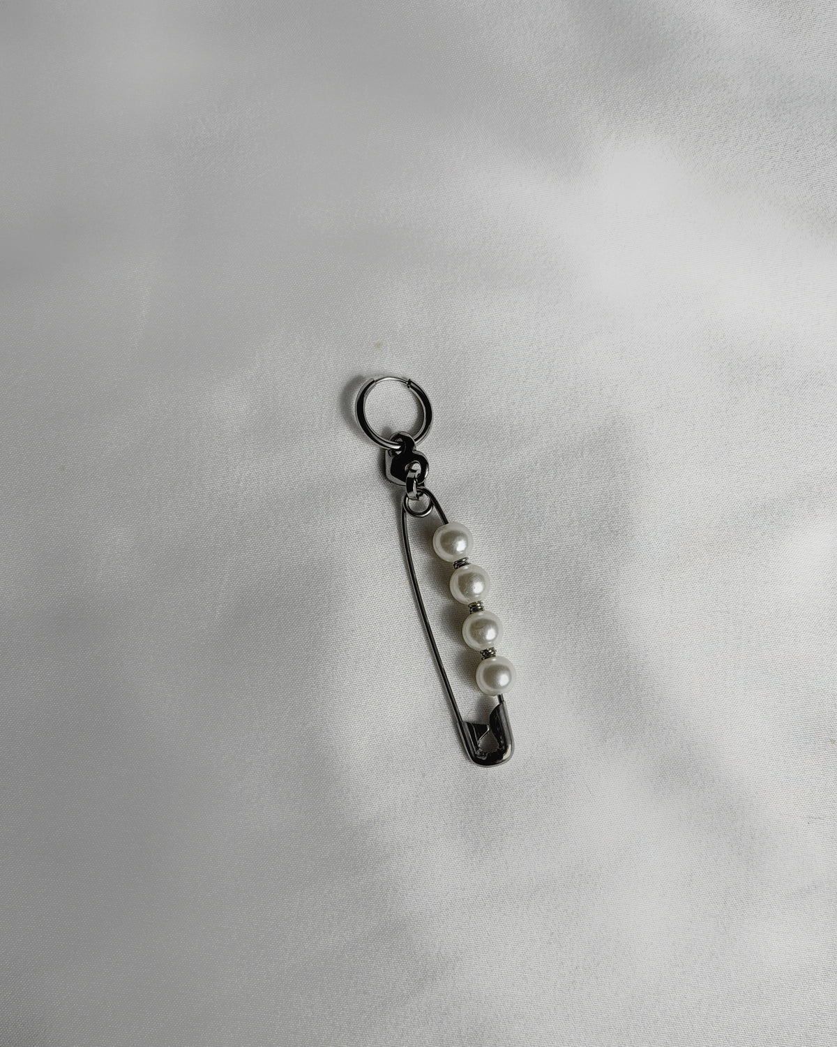 Maxi Mono boucle argenté