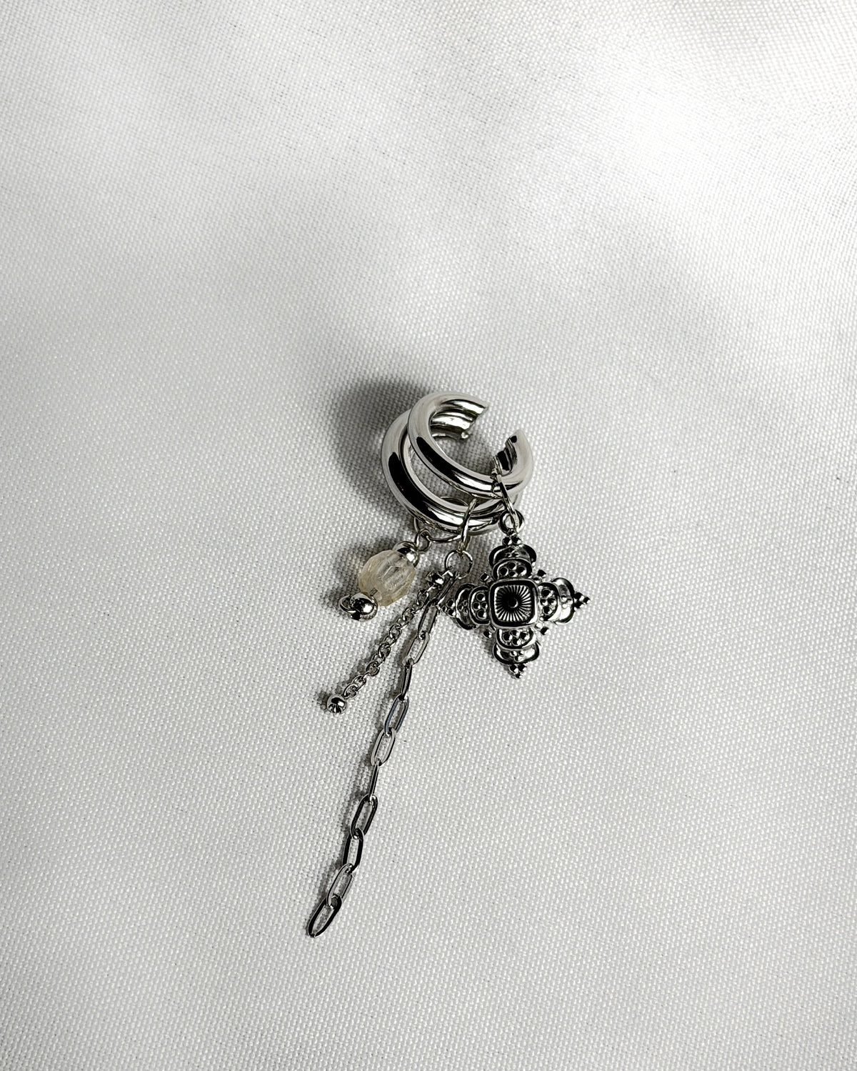 Earcuff argenté