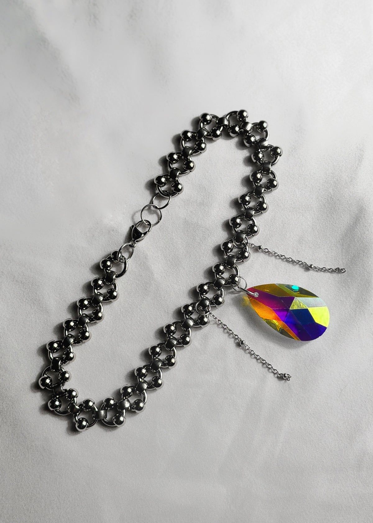 Choker argenté