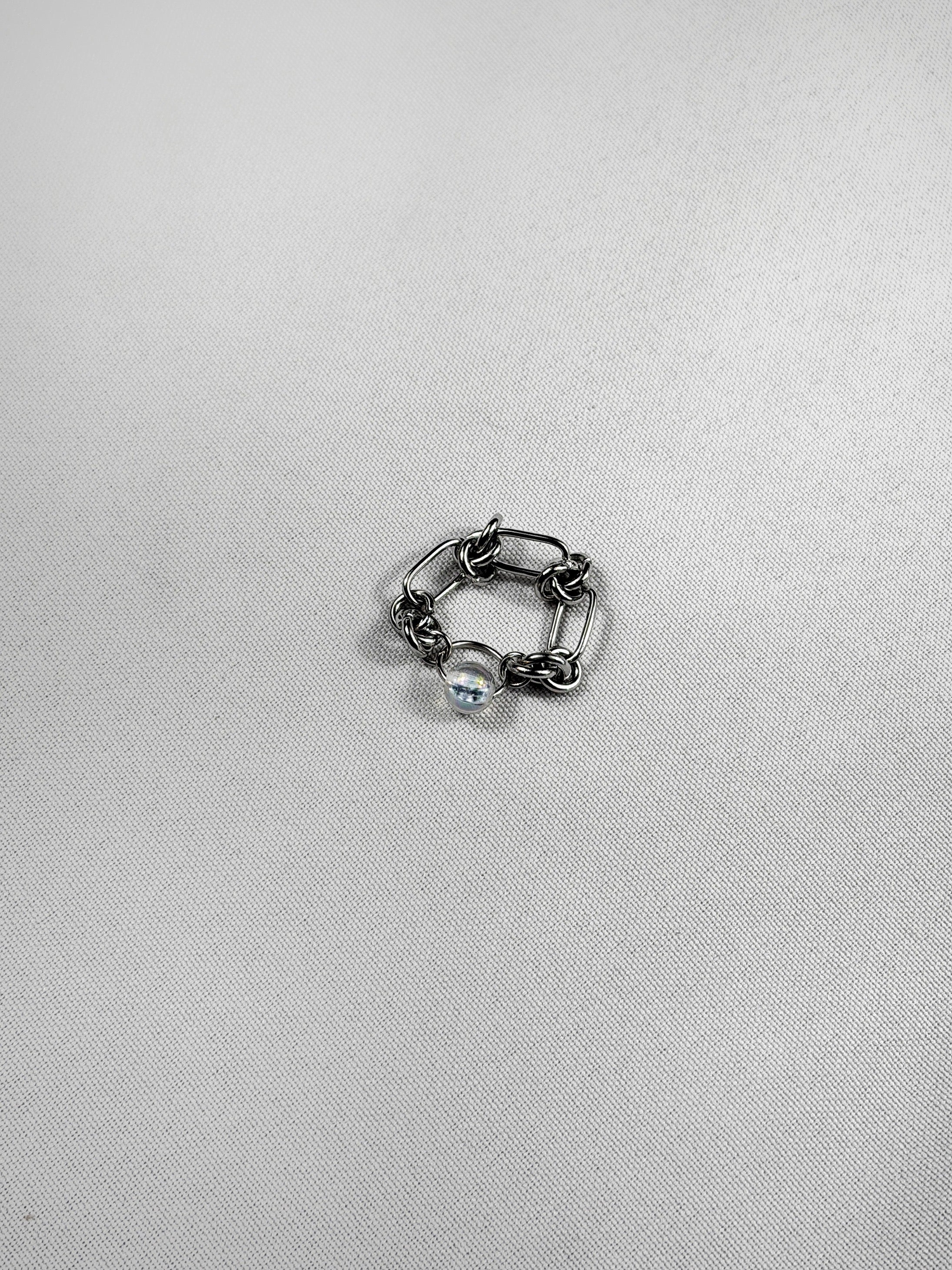 Bague argenté