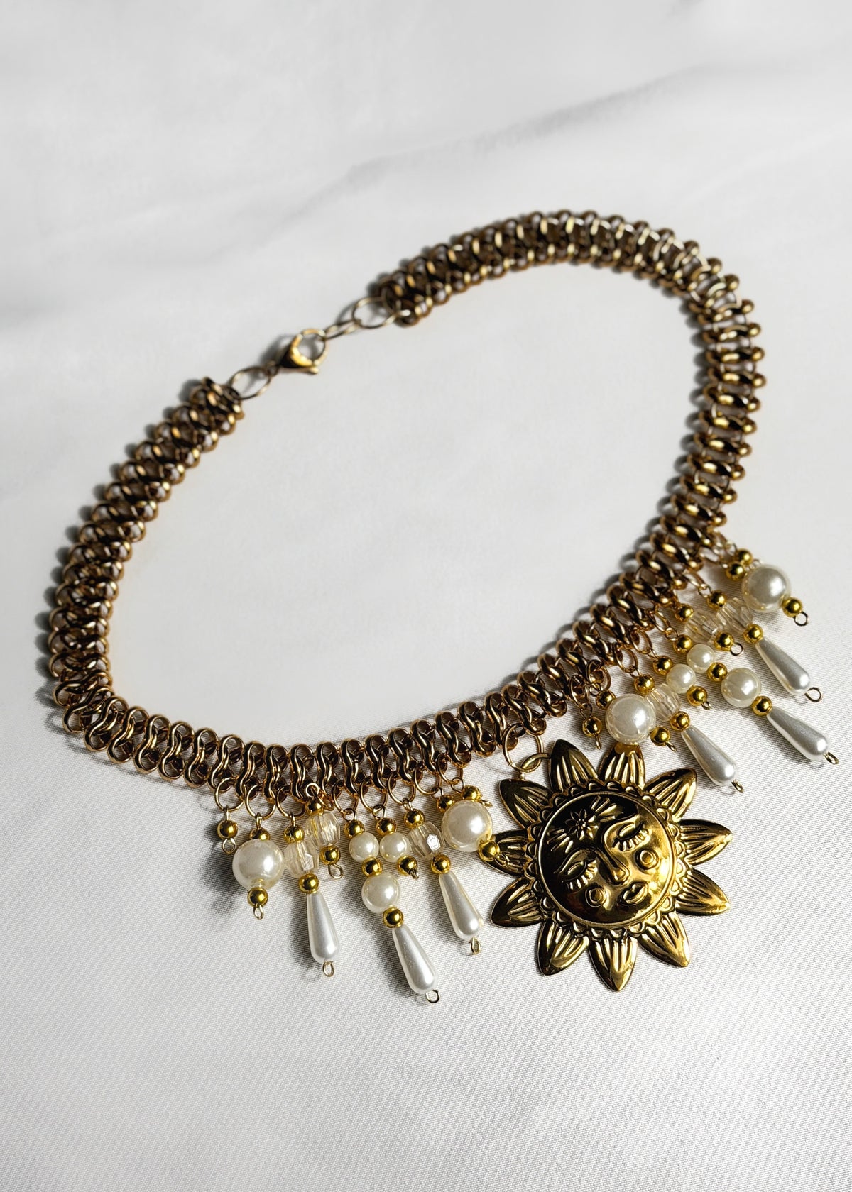 Choker doré