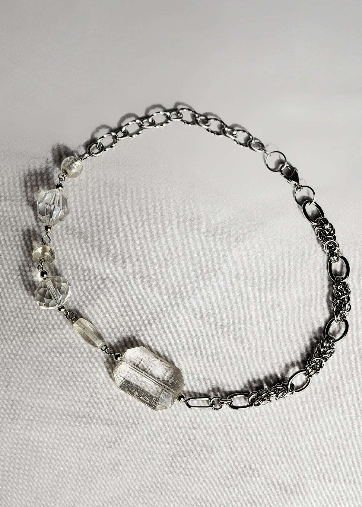 Collier argenté