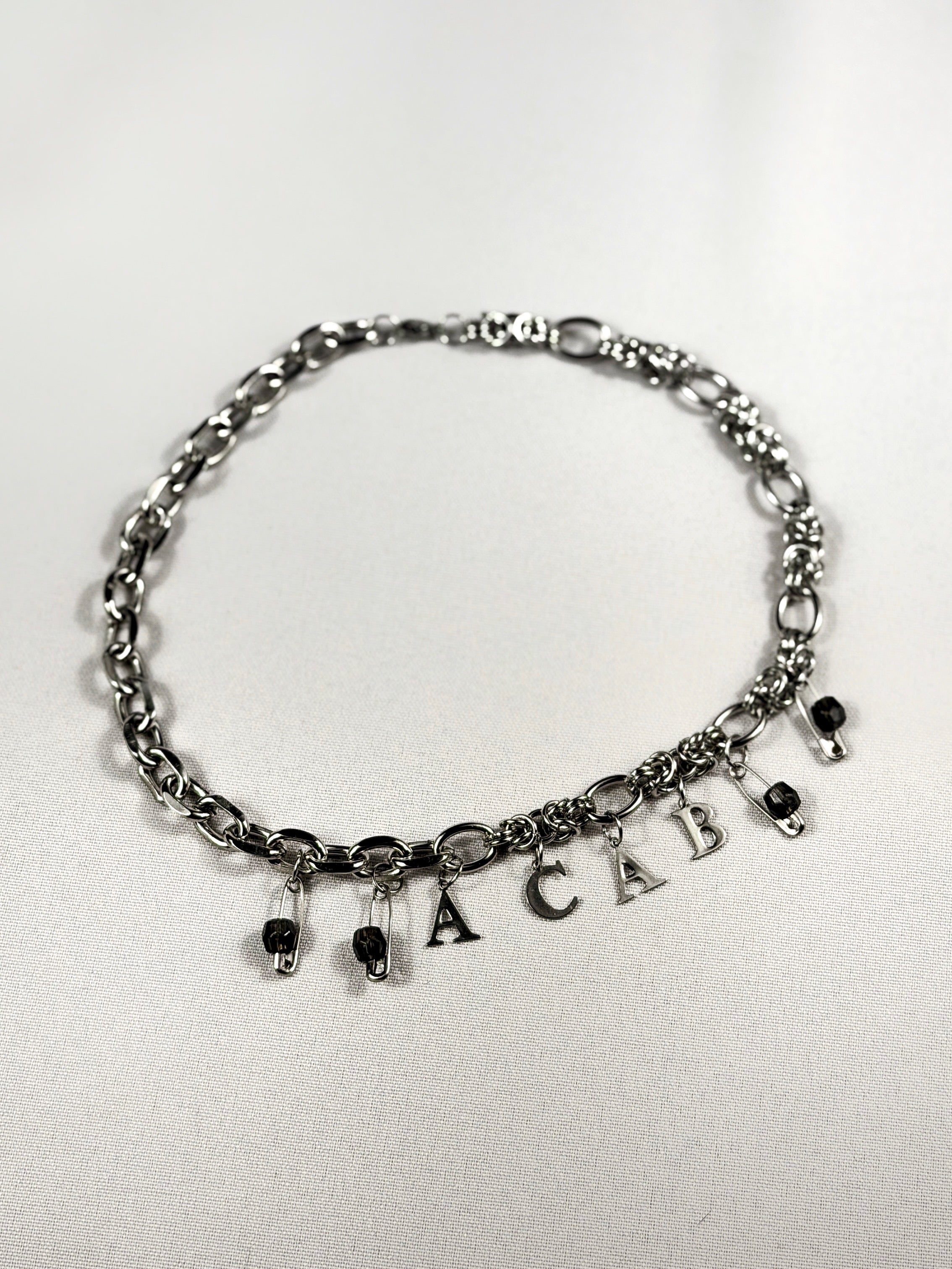Collier ACAB argenté