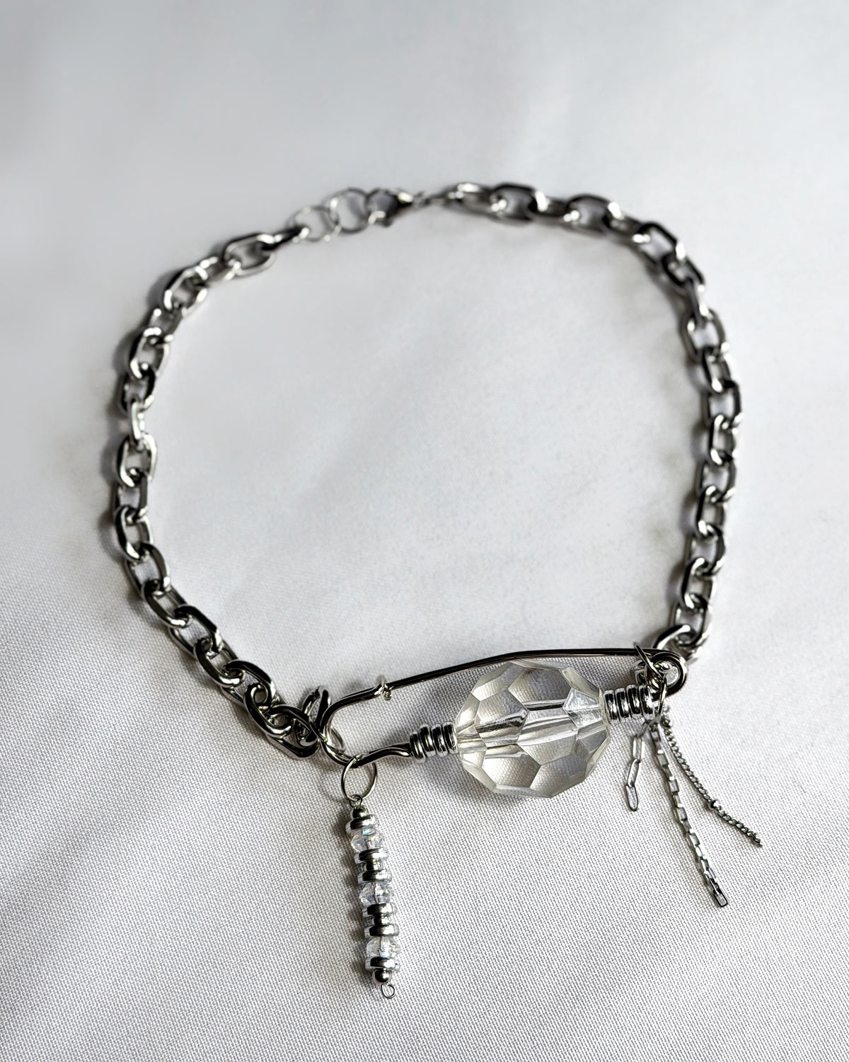 Collier argenté