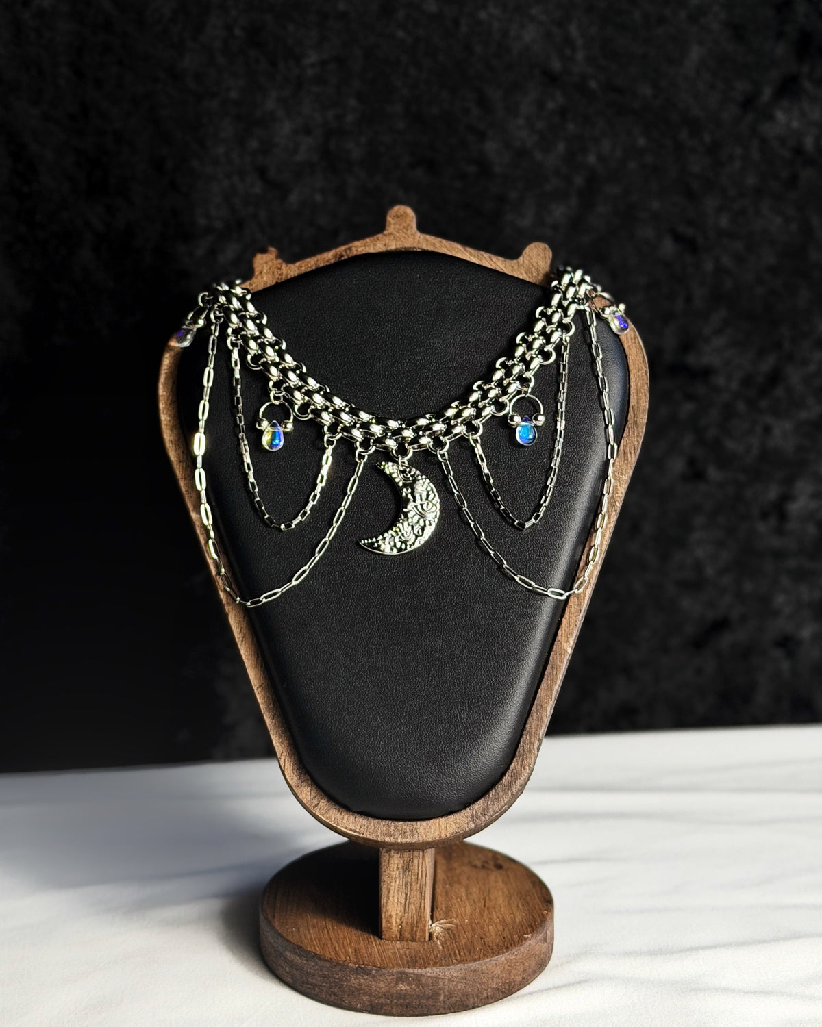 Choker argenté