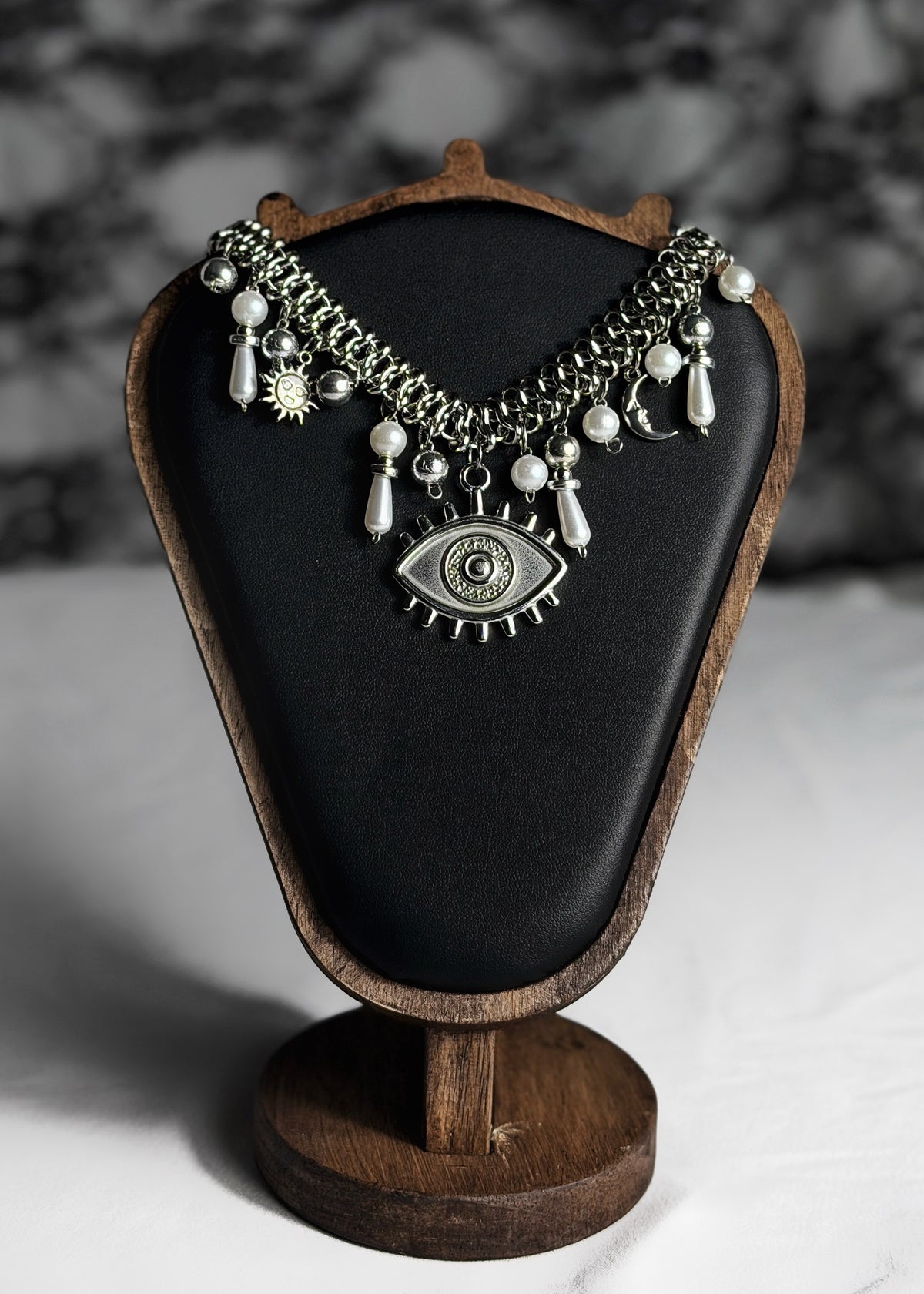 Choker argenté