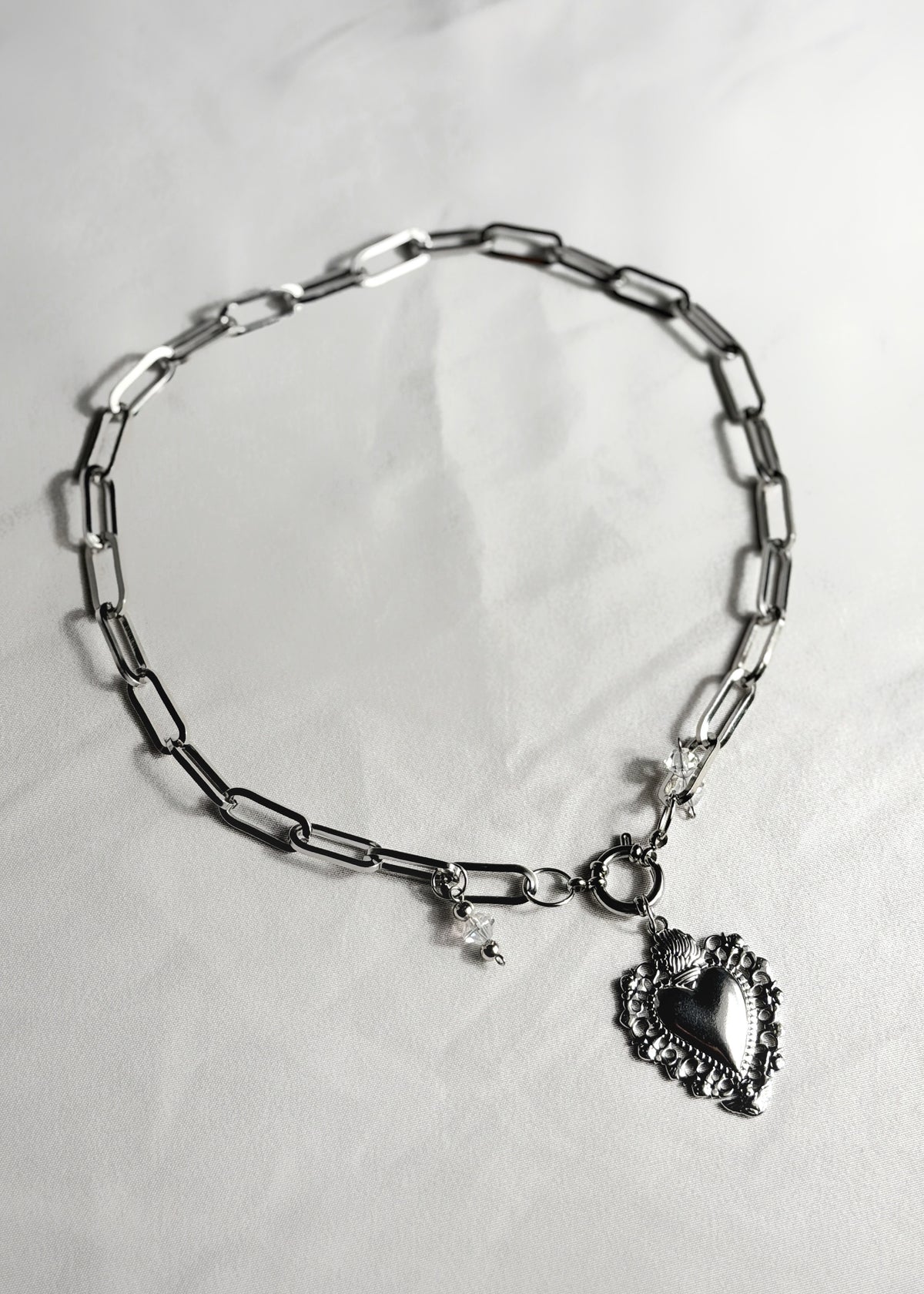 Collier argenté