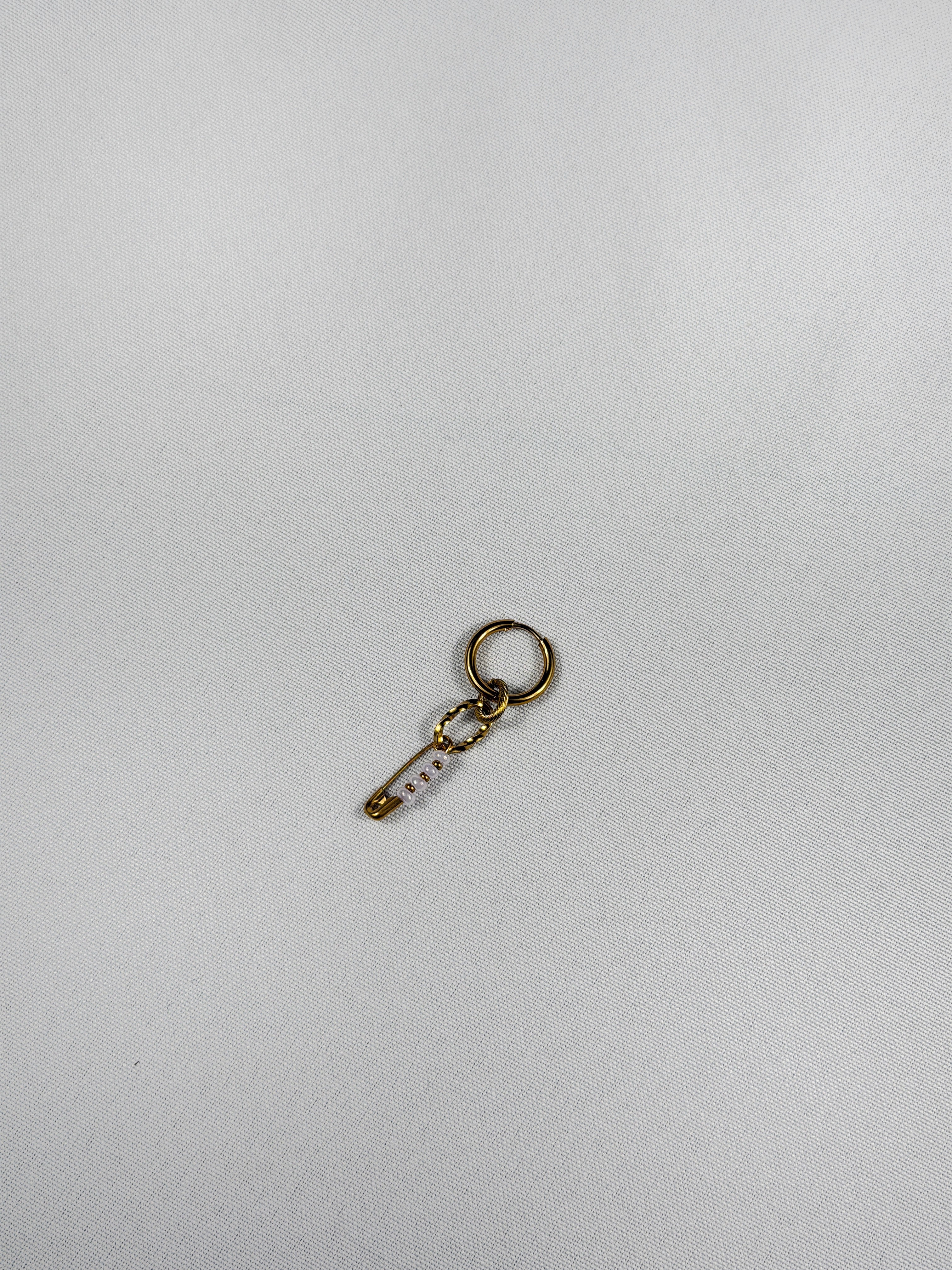 Mini mono boucle doré