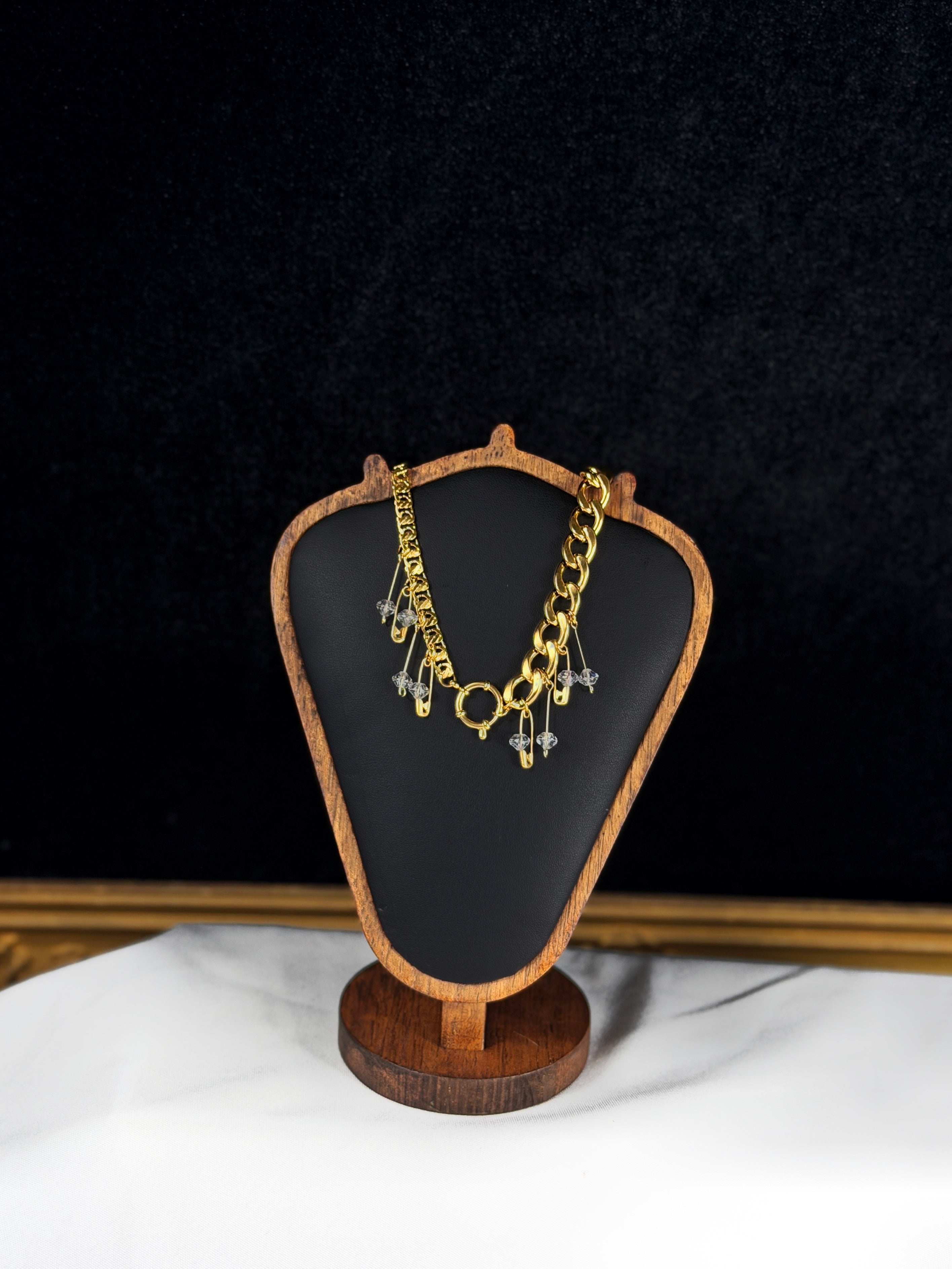 Collier doré