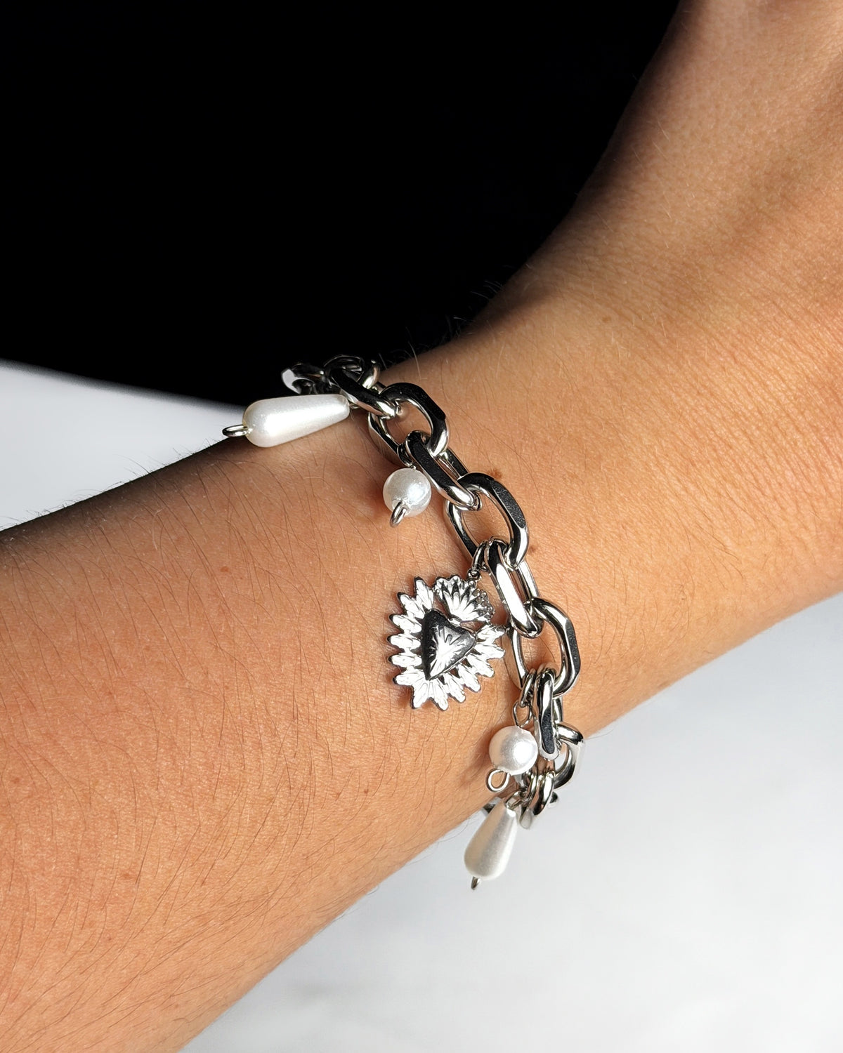Bracelet argenté