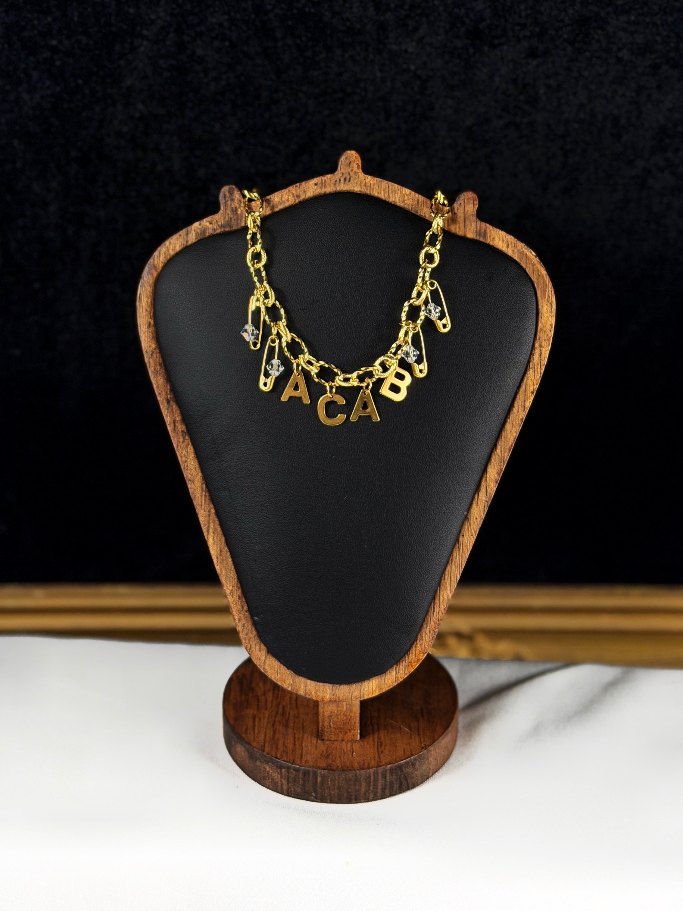 Collier ACAB doré