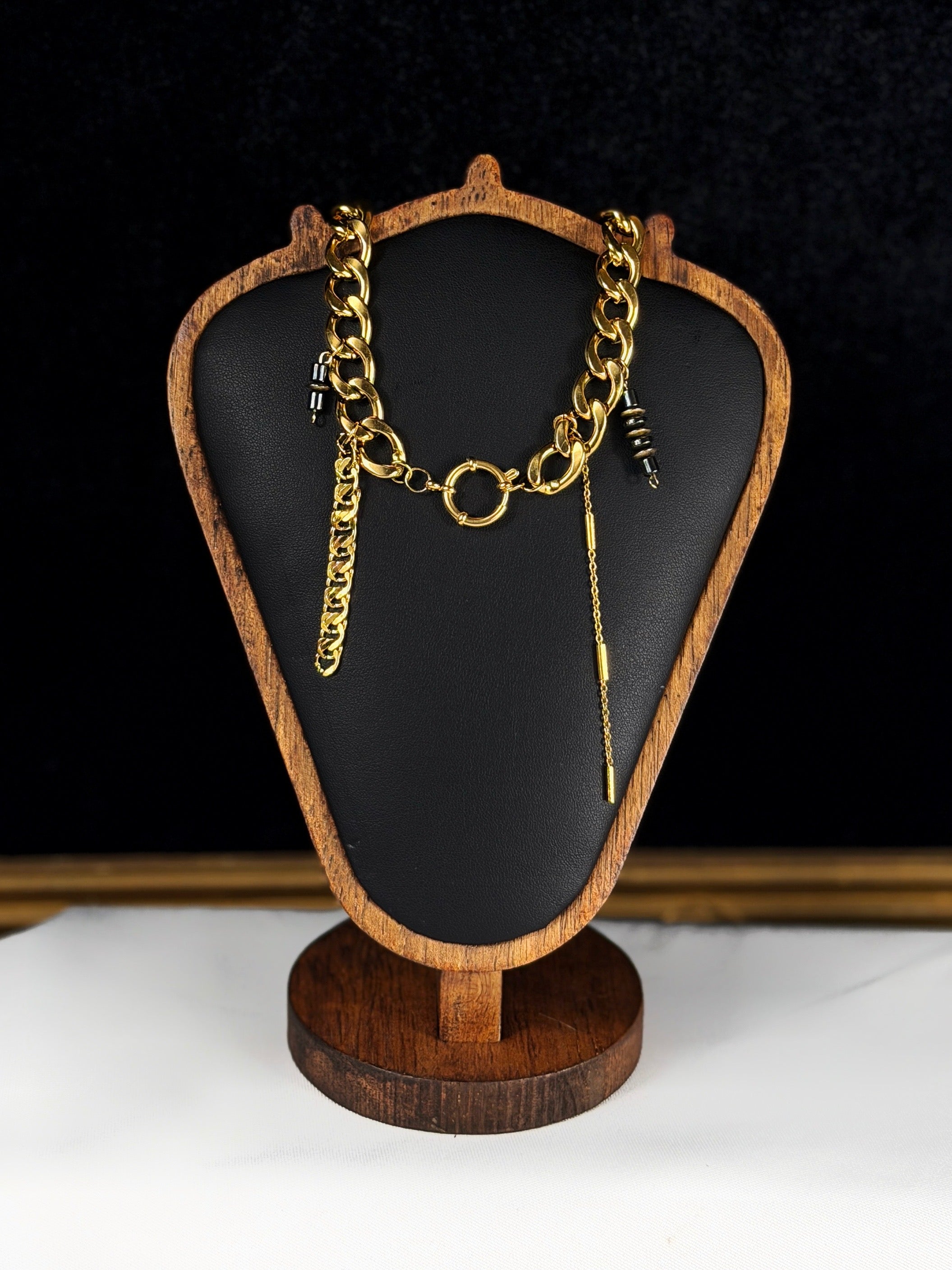 Collier doré