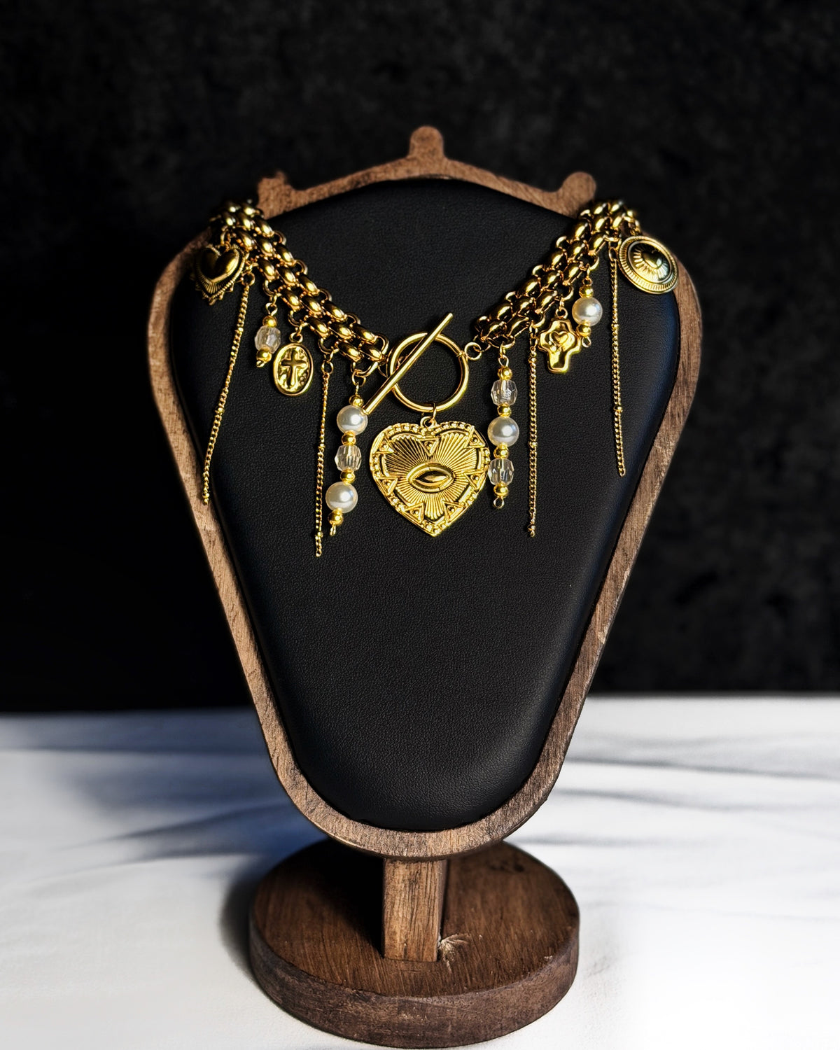 Choker doré