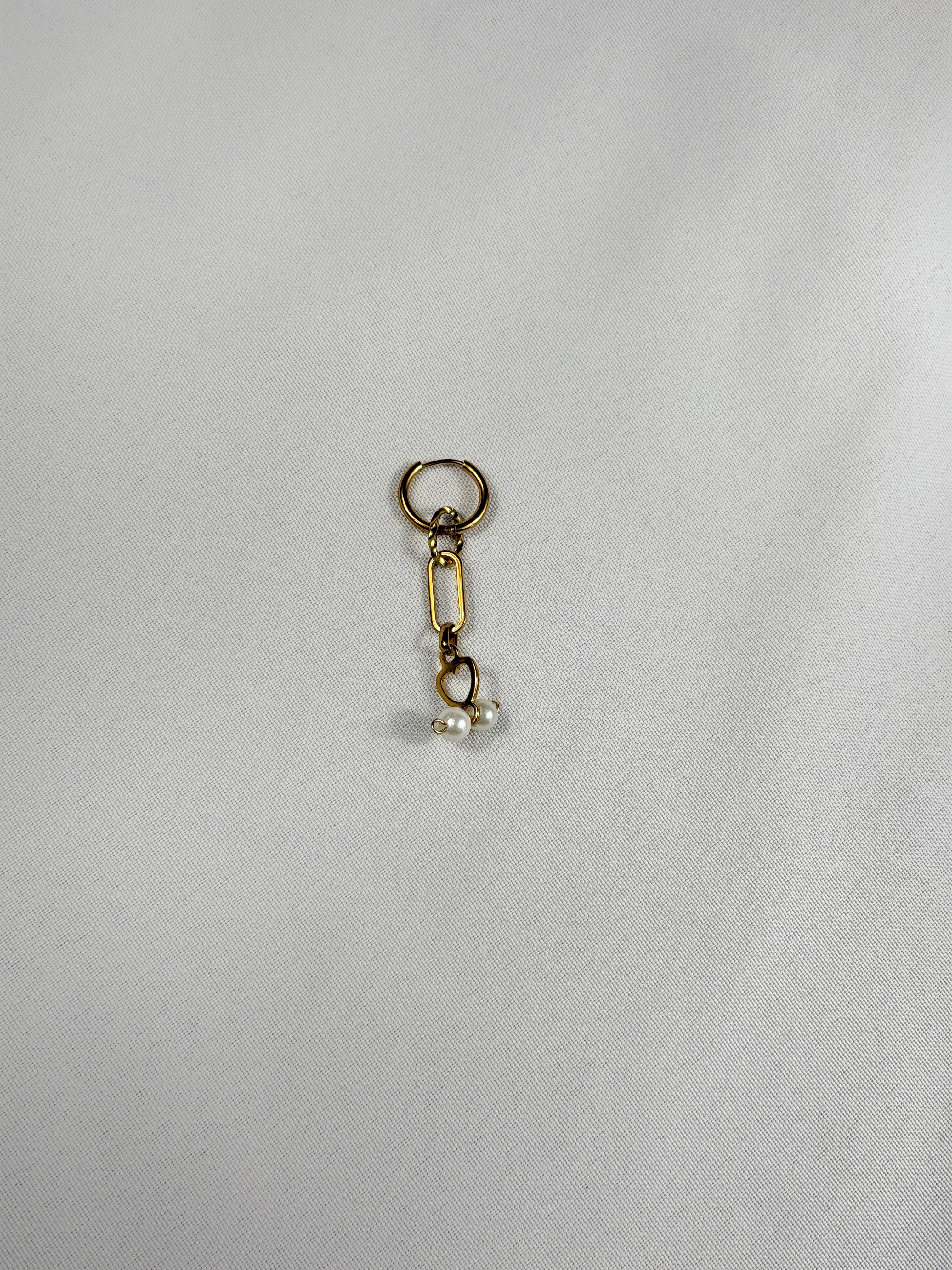 Mini mono boucle doré