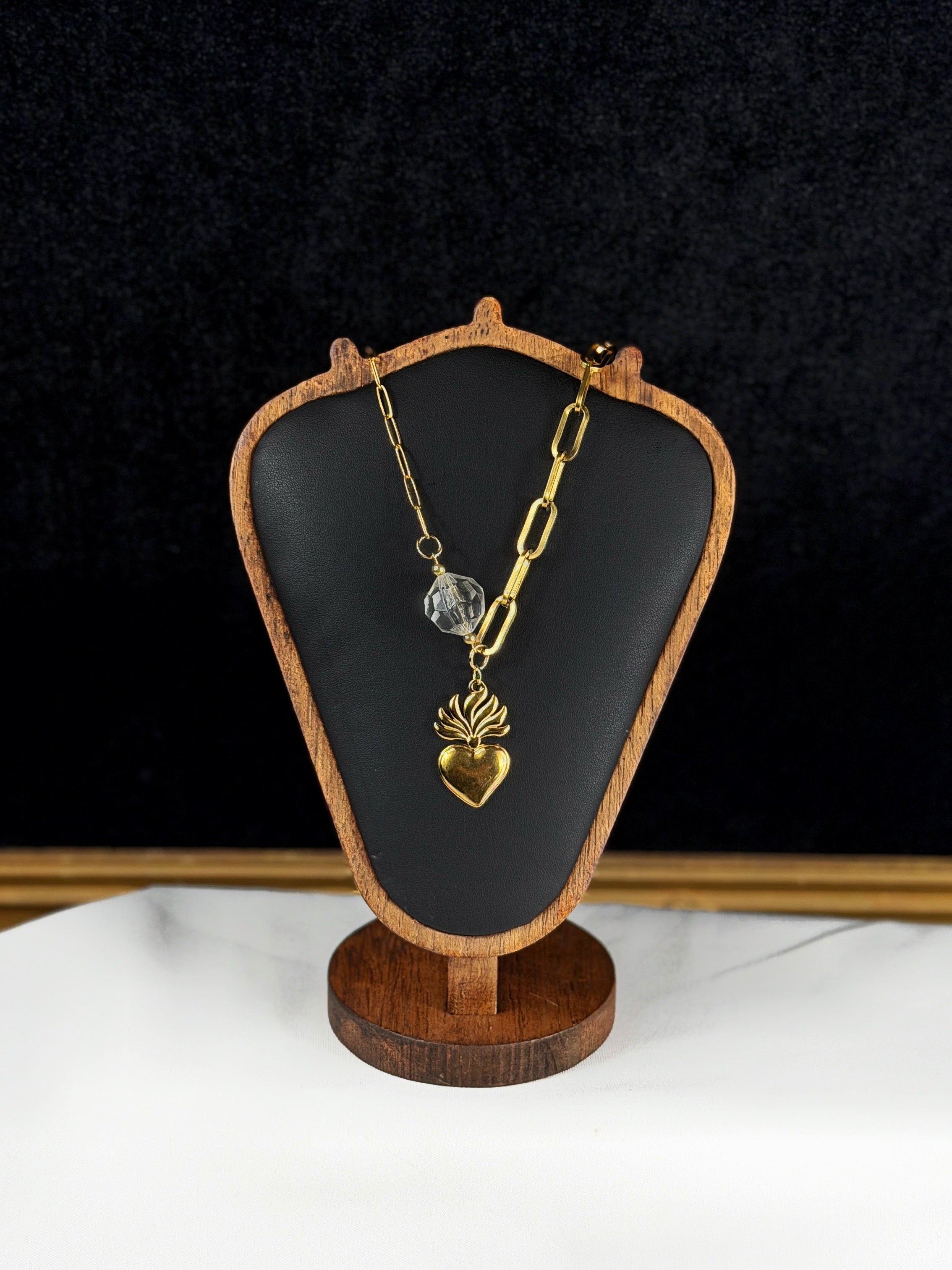 Collier doré