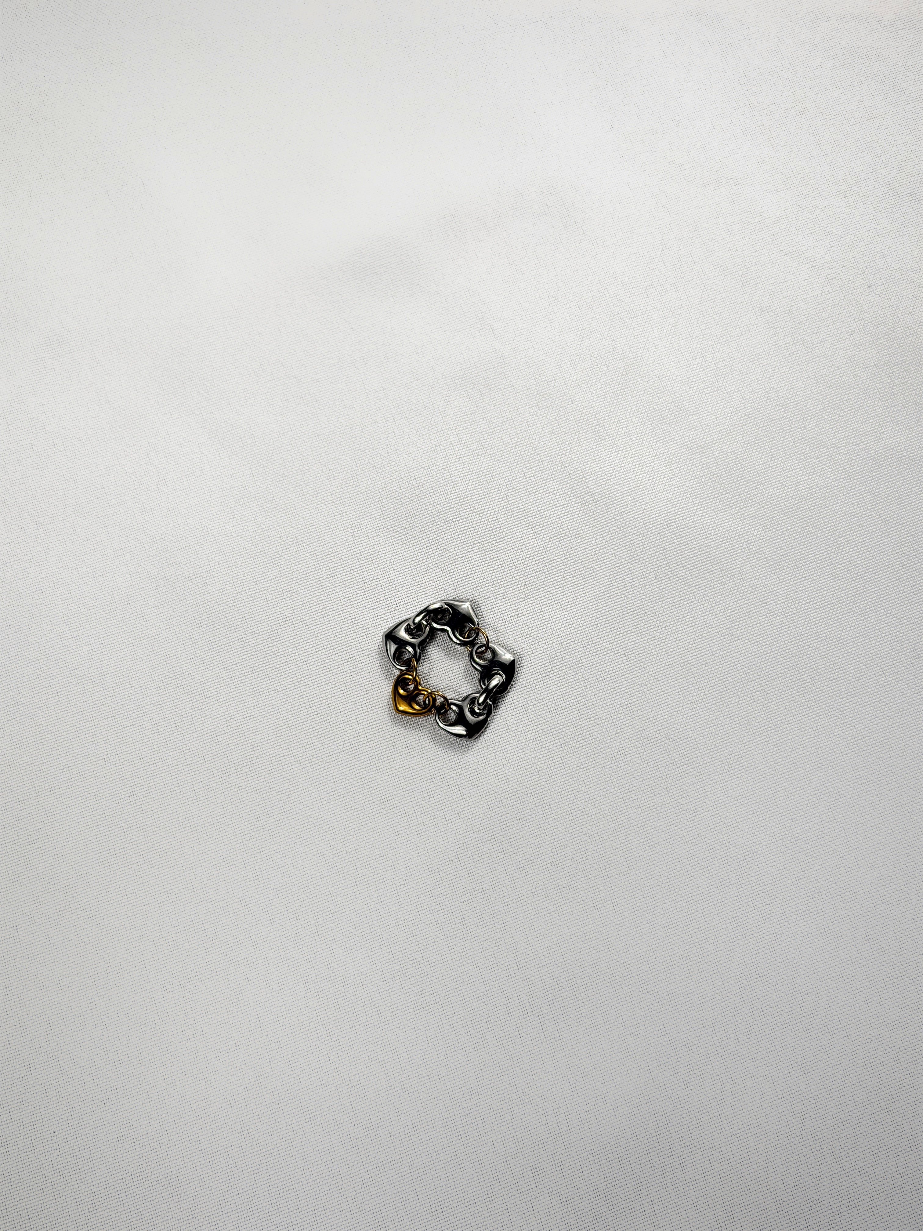 Bague mix doré & argenté