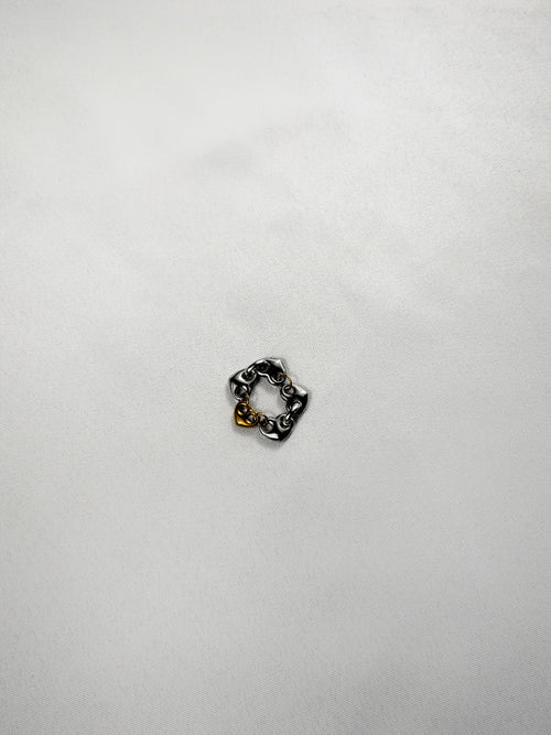 Bague mix doré & argenté