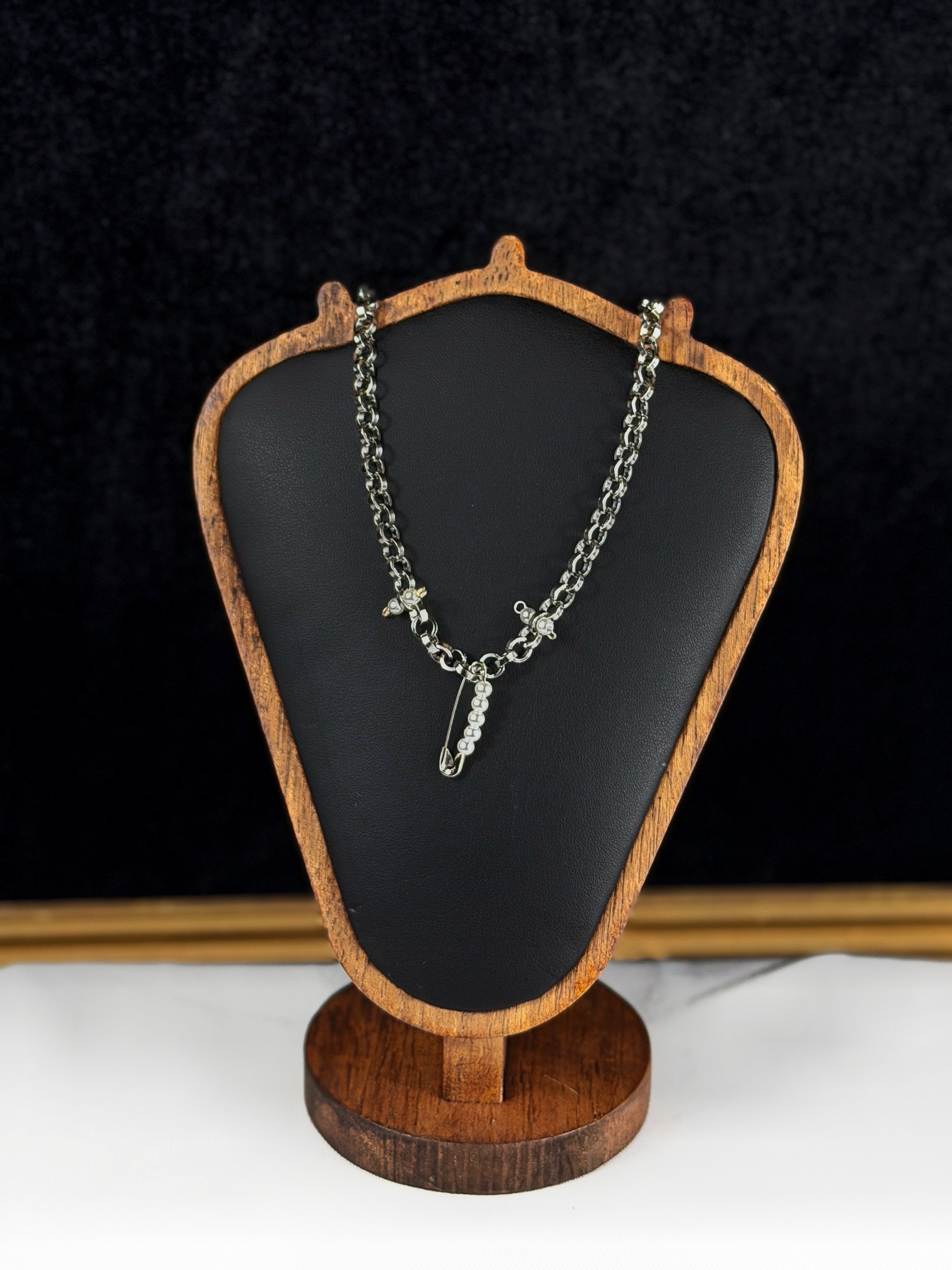 Collier argenté