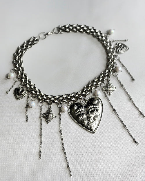Choker argenté