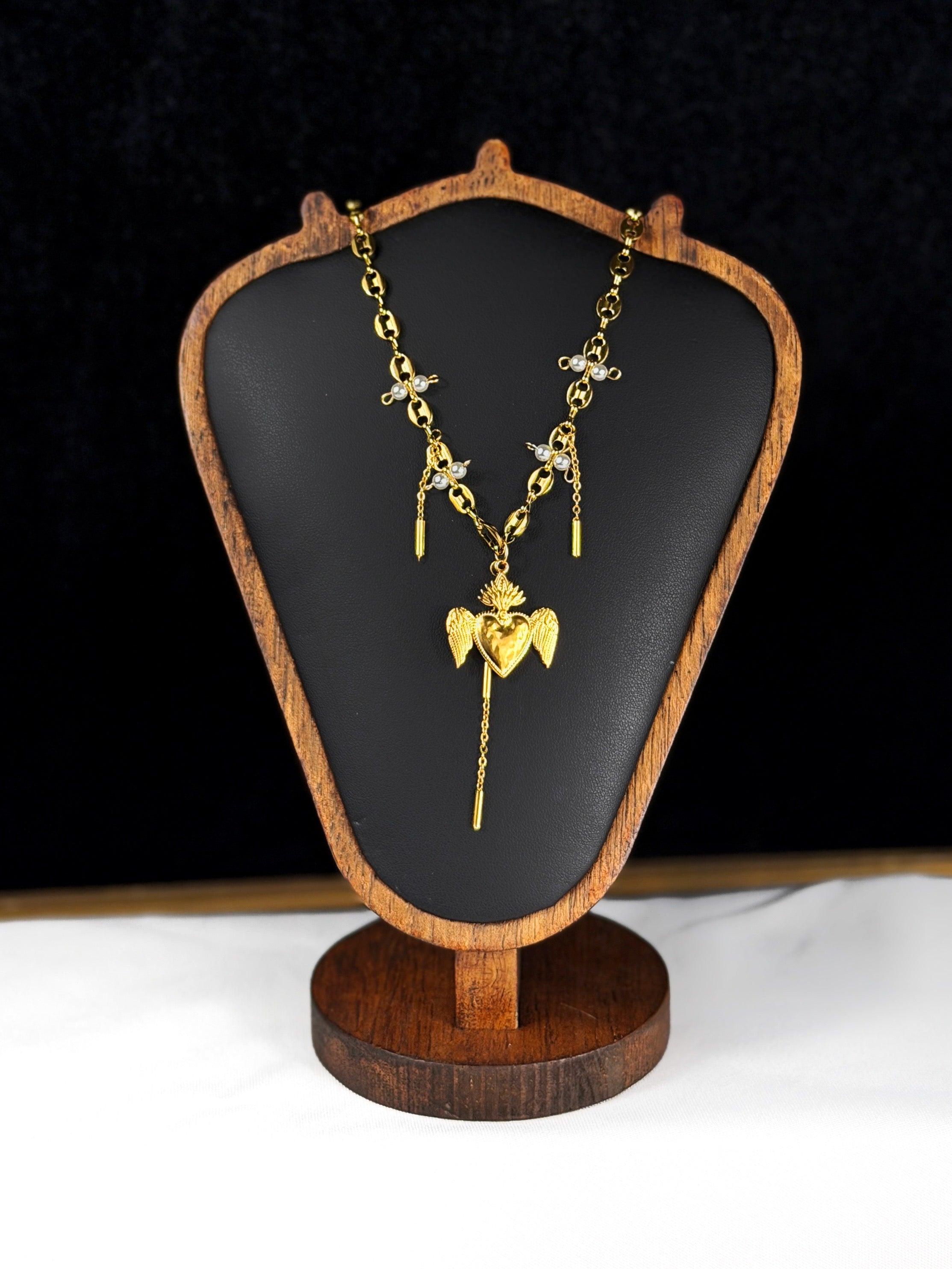 Collier doré