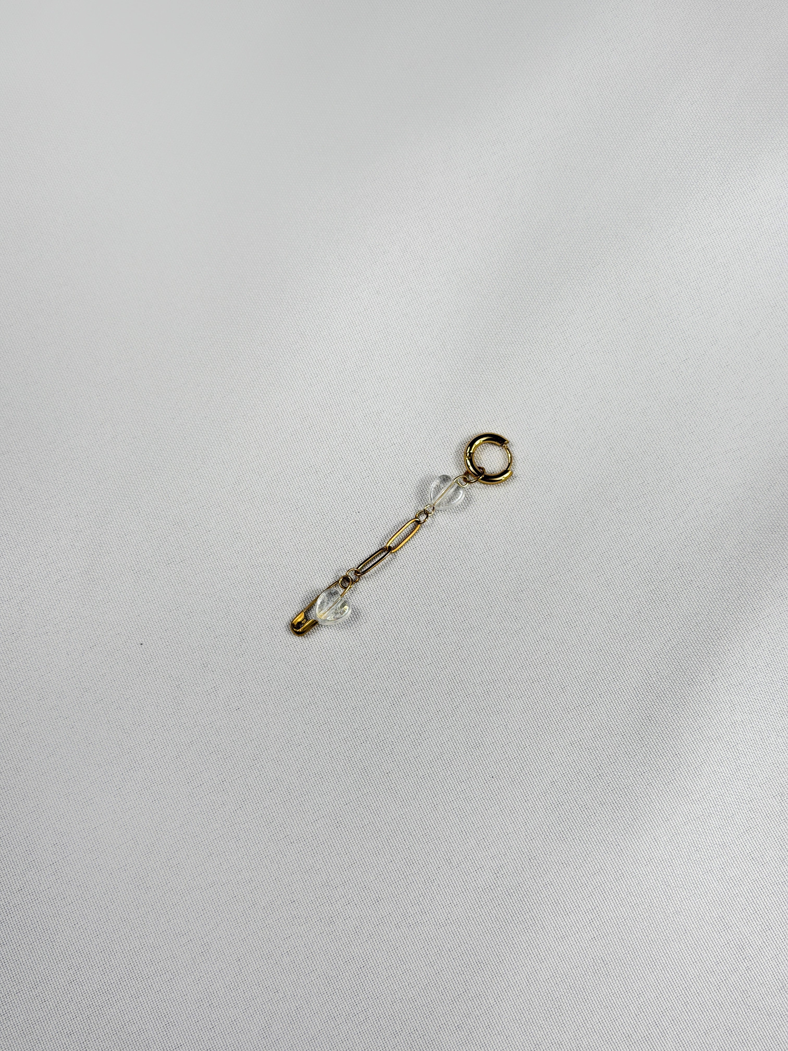Mini mono boucle doré