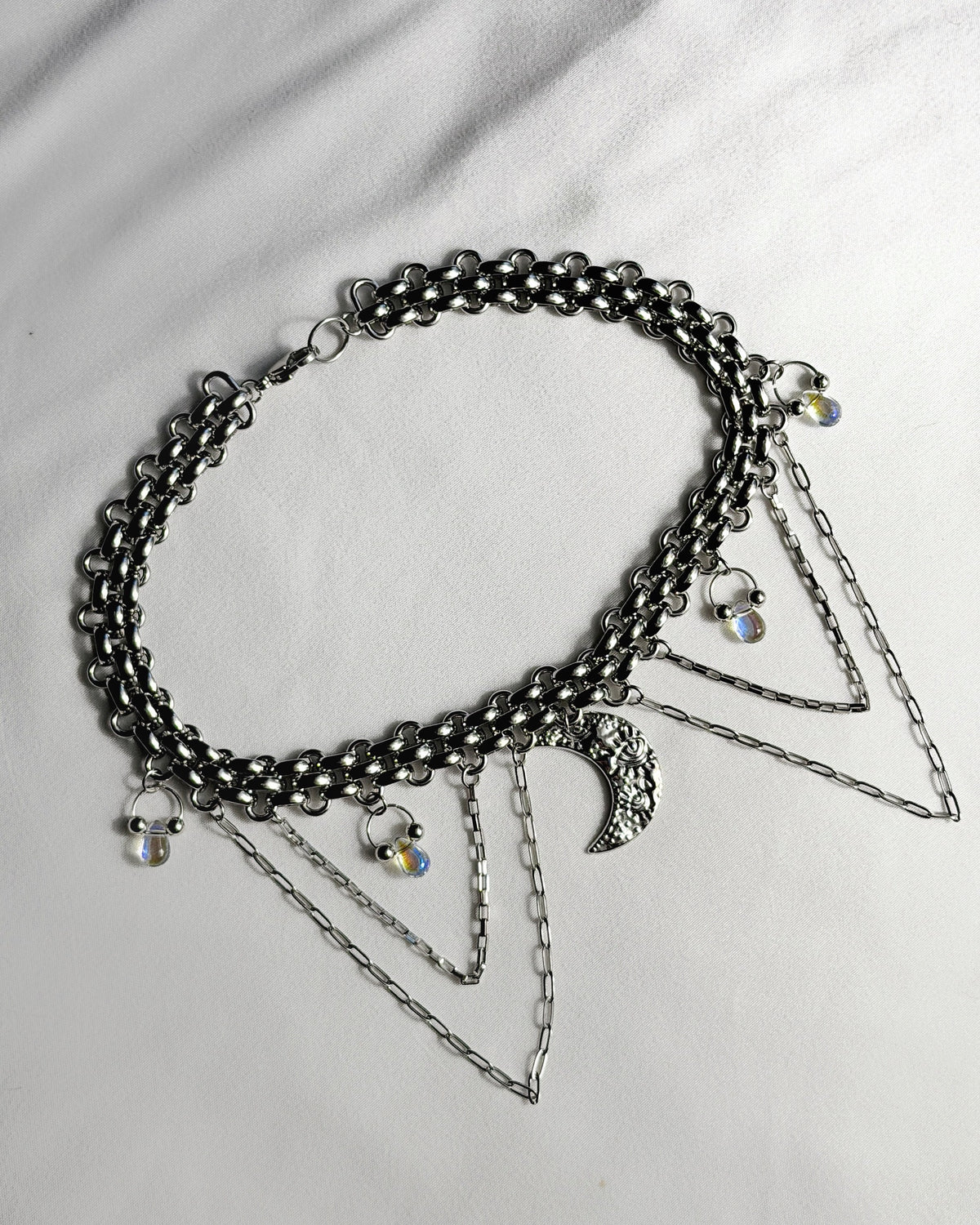 Choker argenté