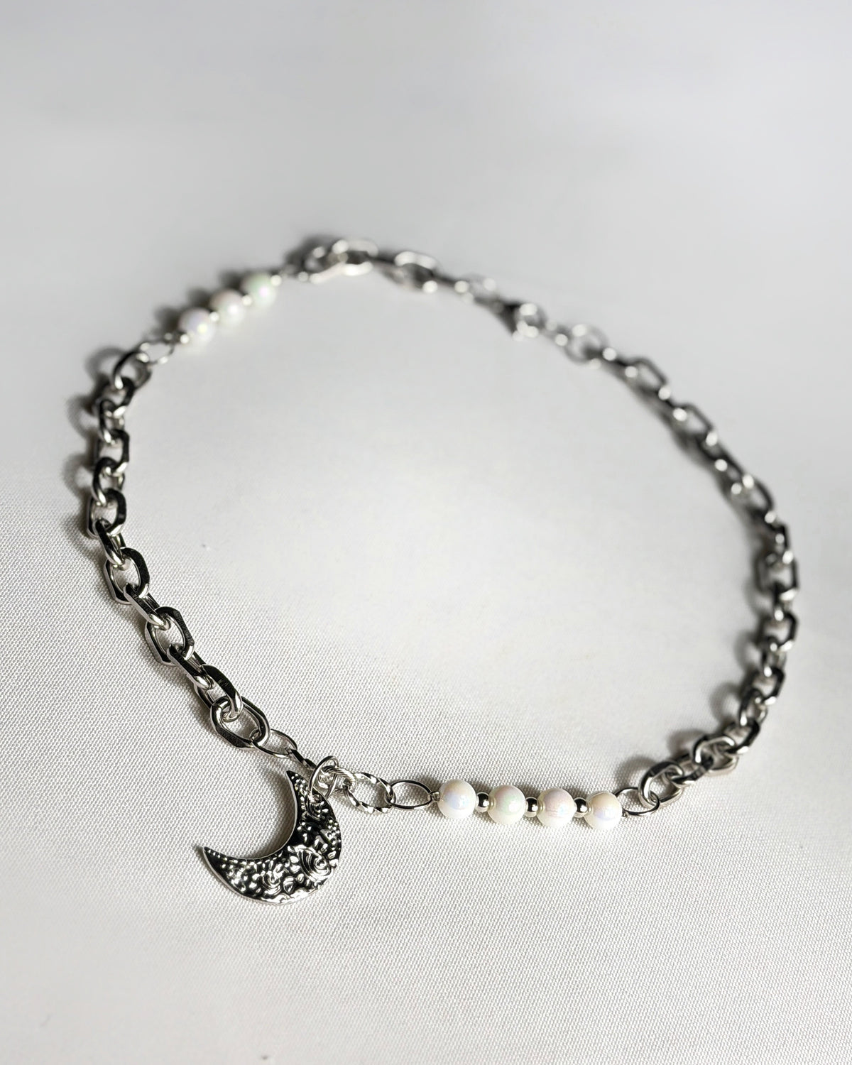 Collier argenté