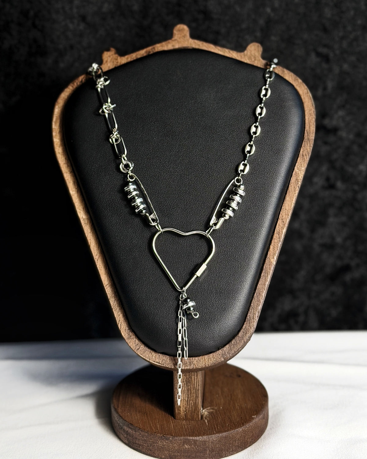 Collier argenté